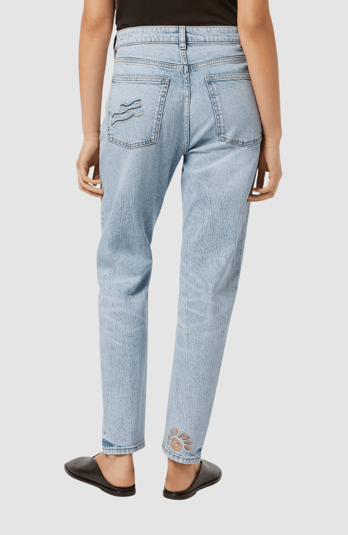 The Buzz slim boyfriend jeans — Spring Lights