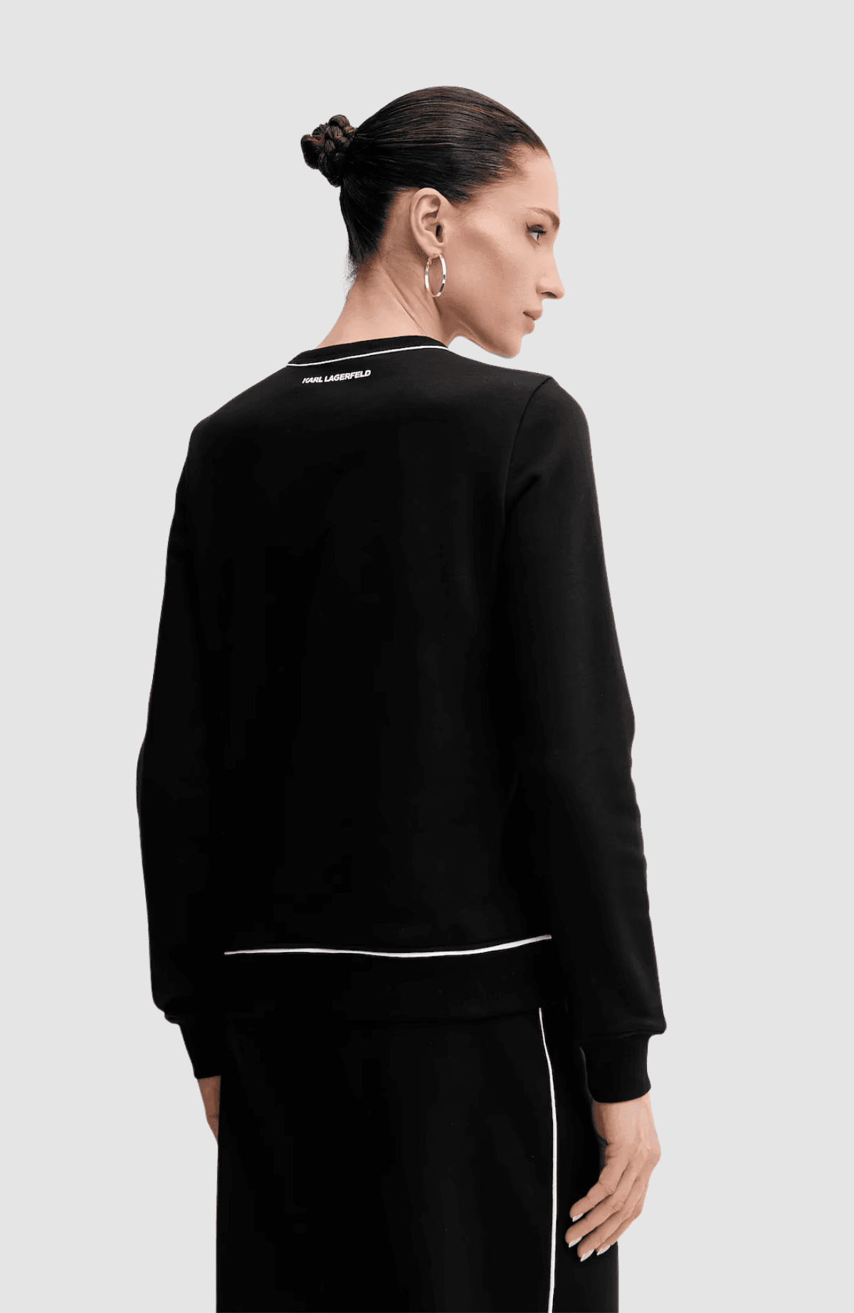 Logo Piping Sweatshirt