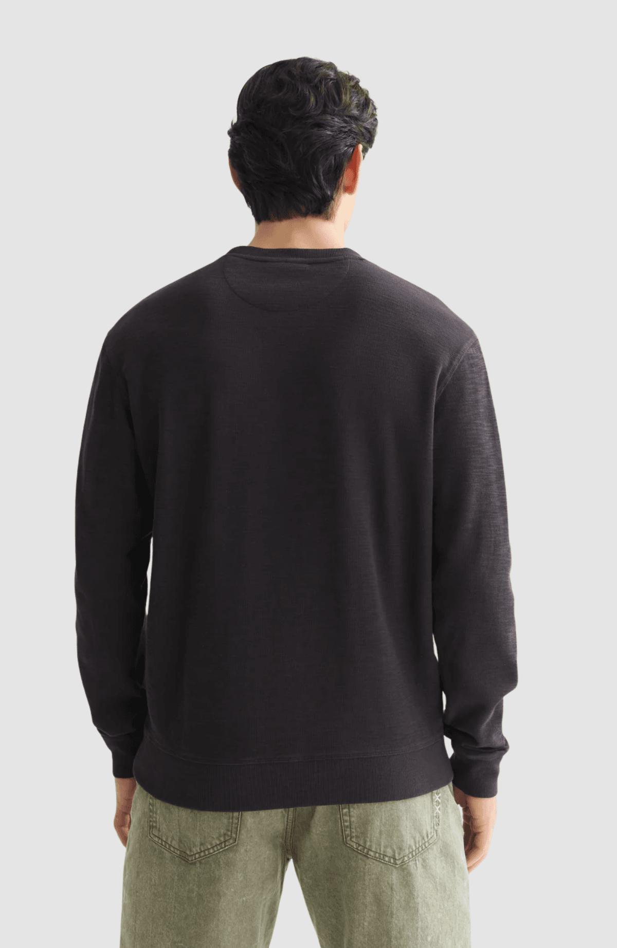 Garmentdyed regularfit sweatshirt