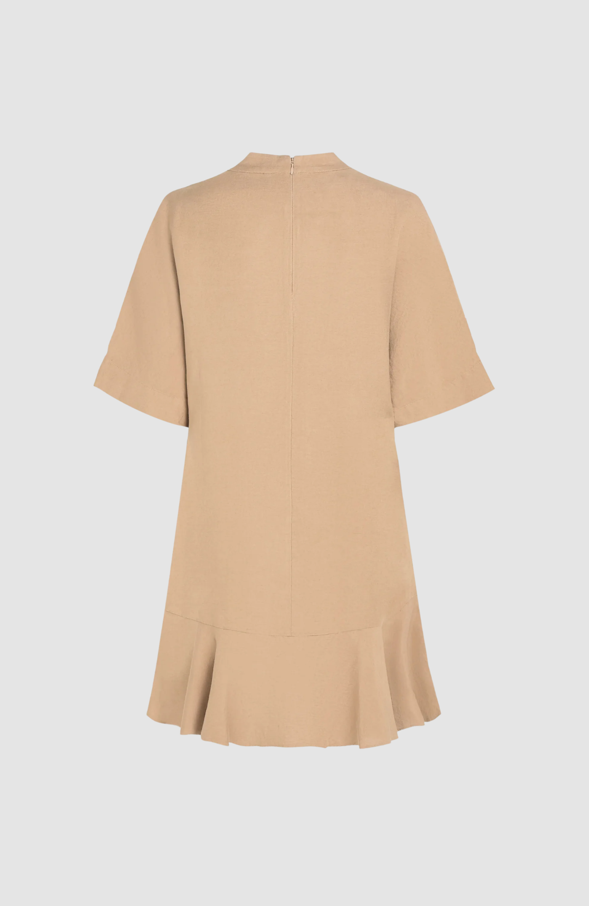 Linen Blend Shift Dress