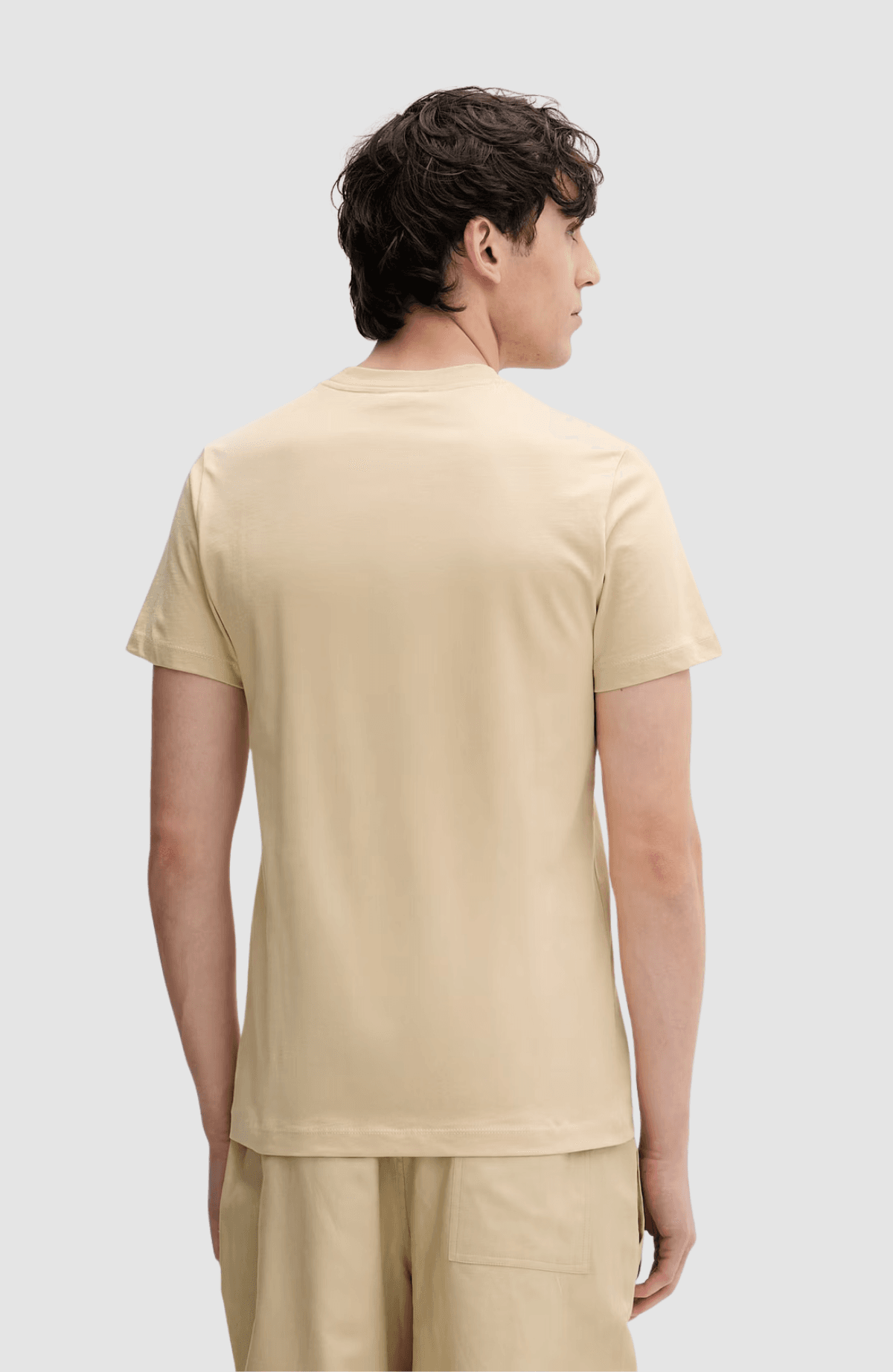 KLJ Slim Ss Frame Logo Tee