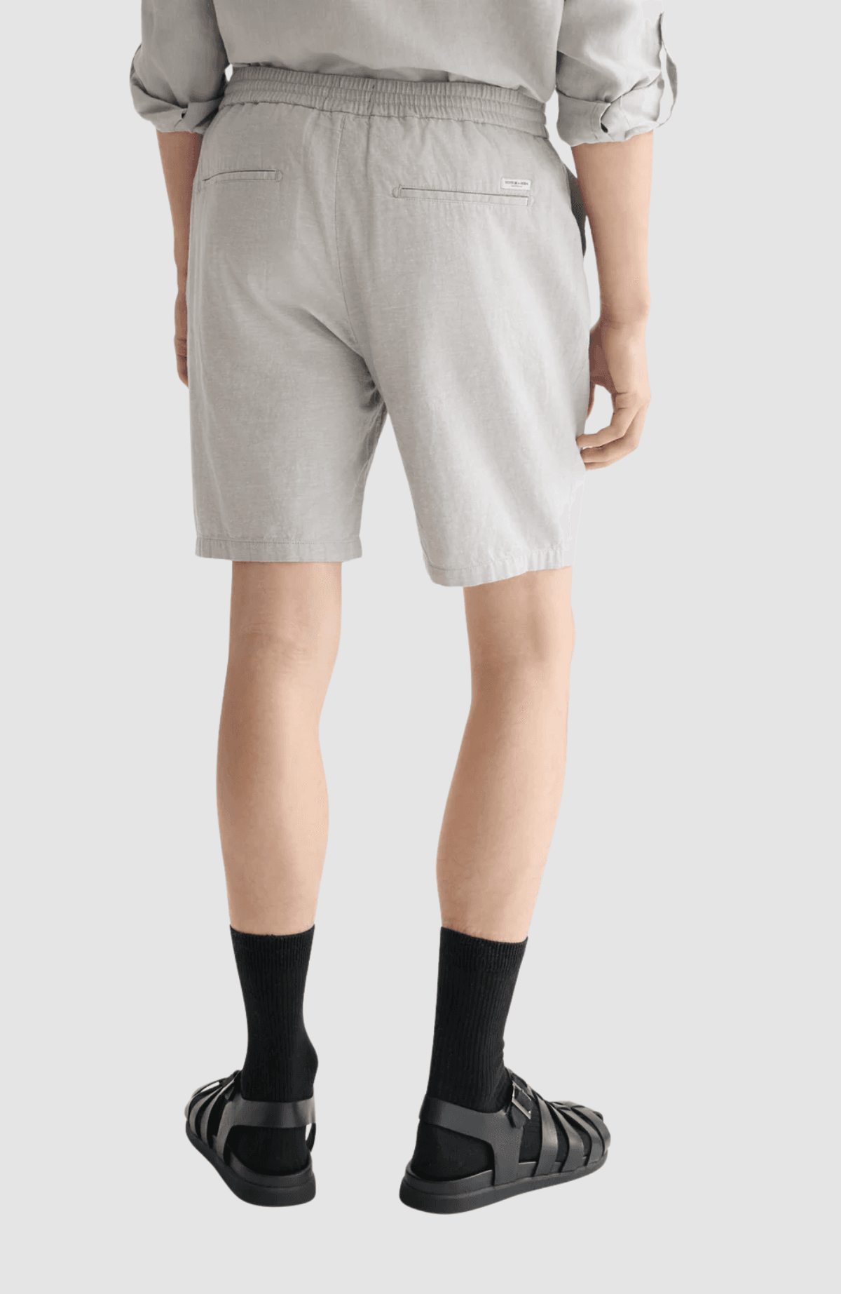 Seasonal core Fave cotton linen regularfit chino shorts