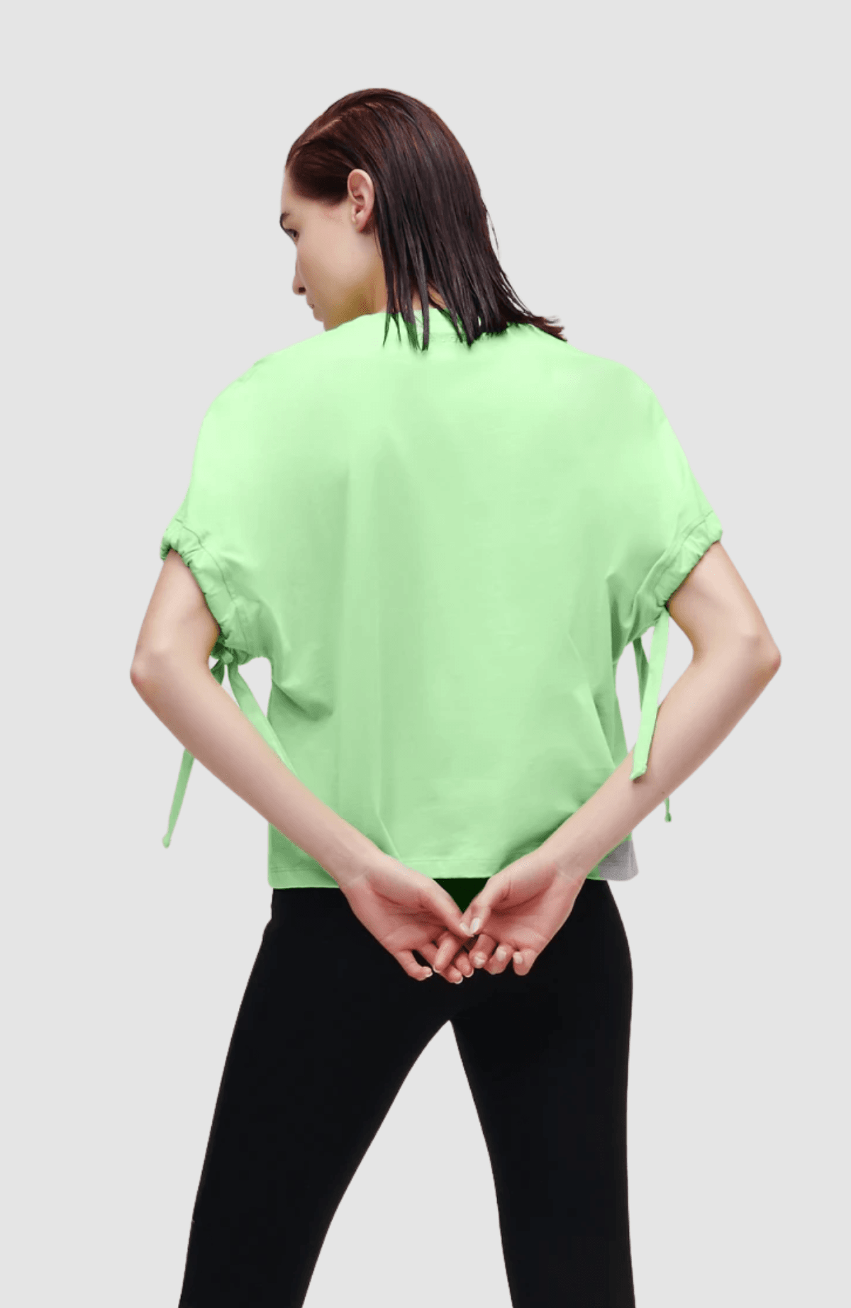 Drawcord Sleeve T-Shirt