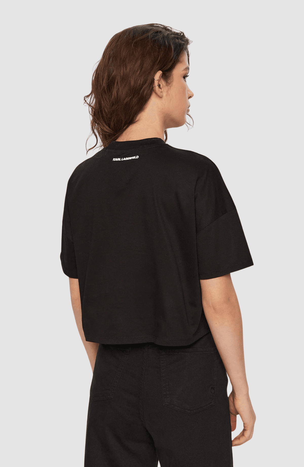 Hearts Cropped T-Shirt