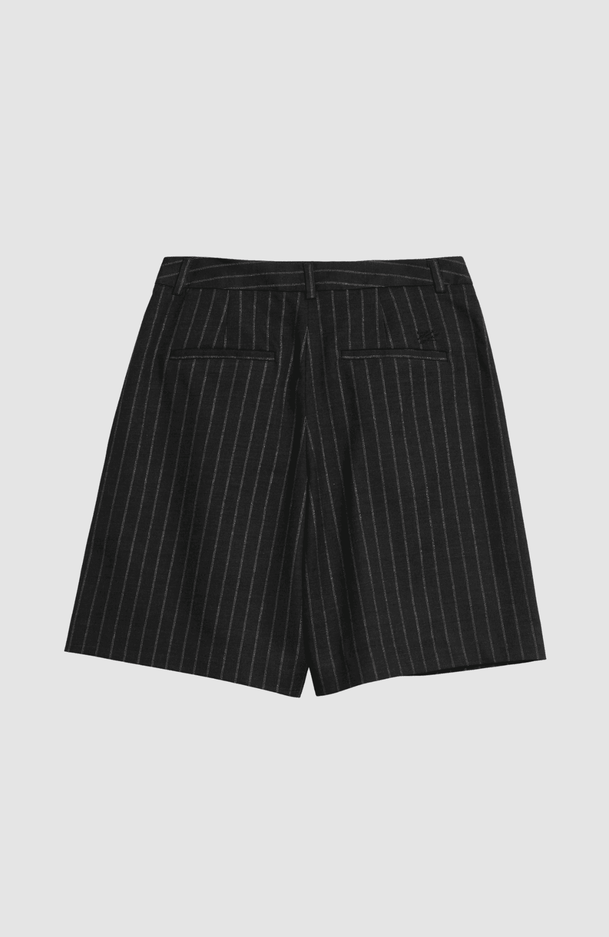 Pinstripe Tailored Shorts