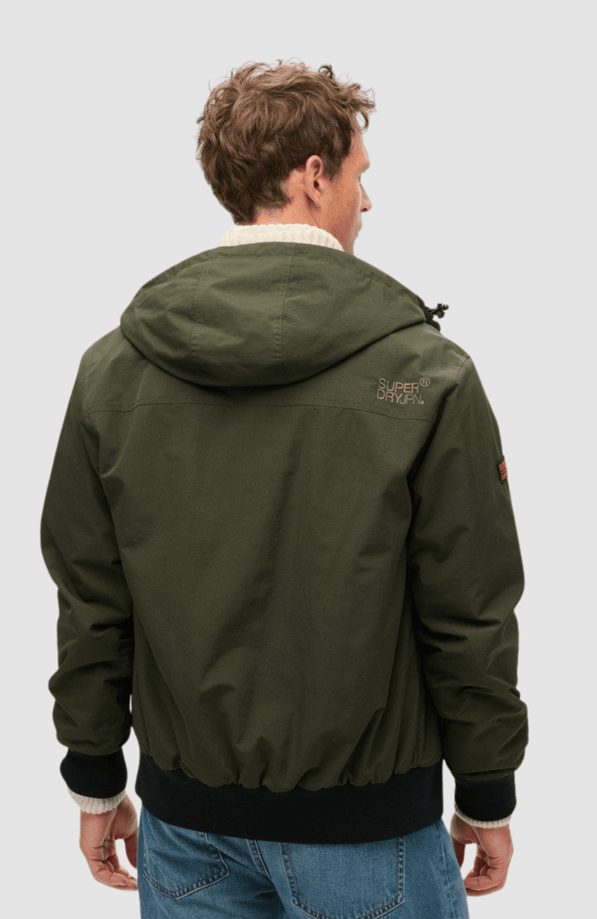 Surplus Nylon Hooded Bomber