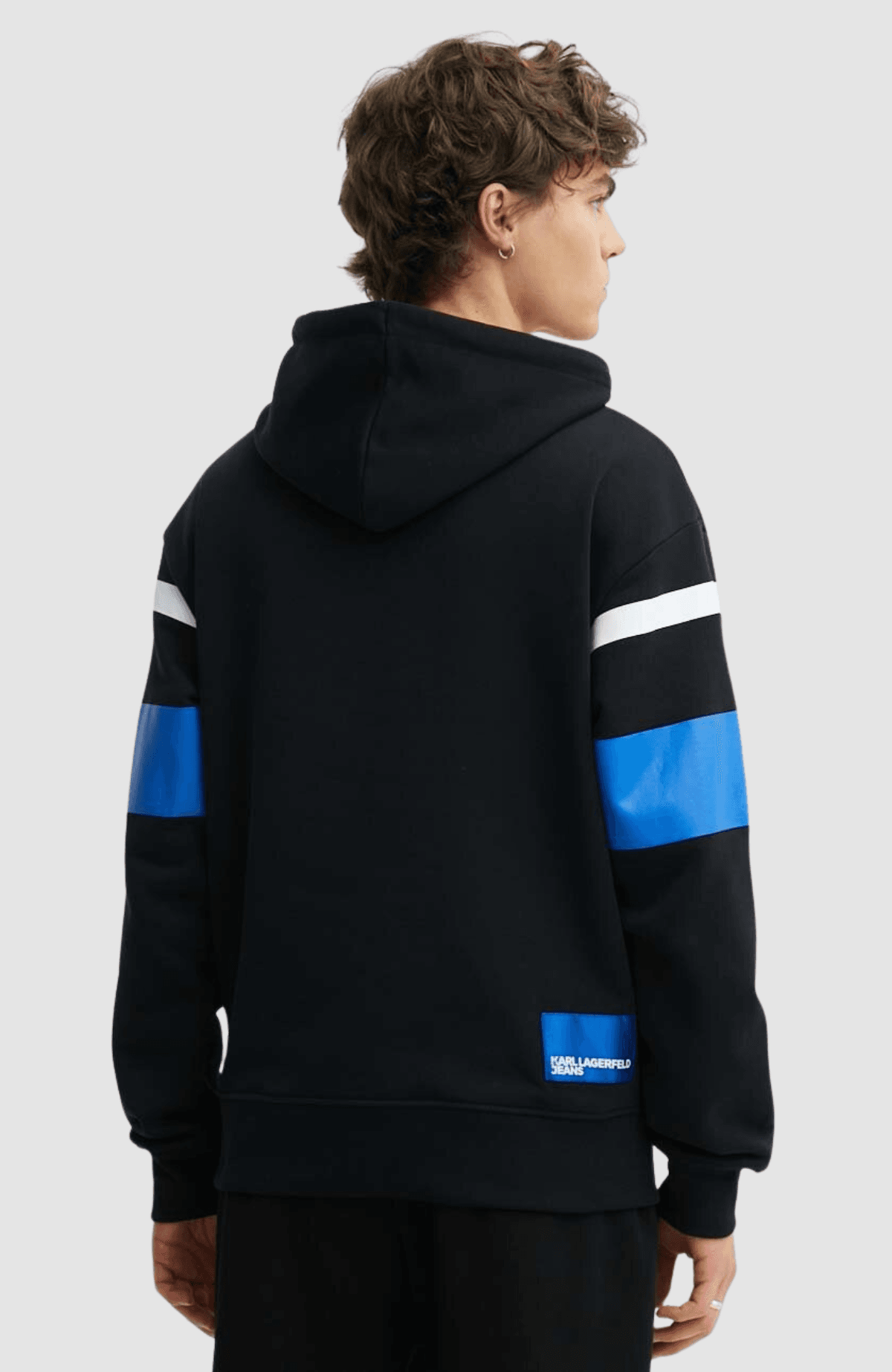 KLJ Relaxed Stripe Hoodie