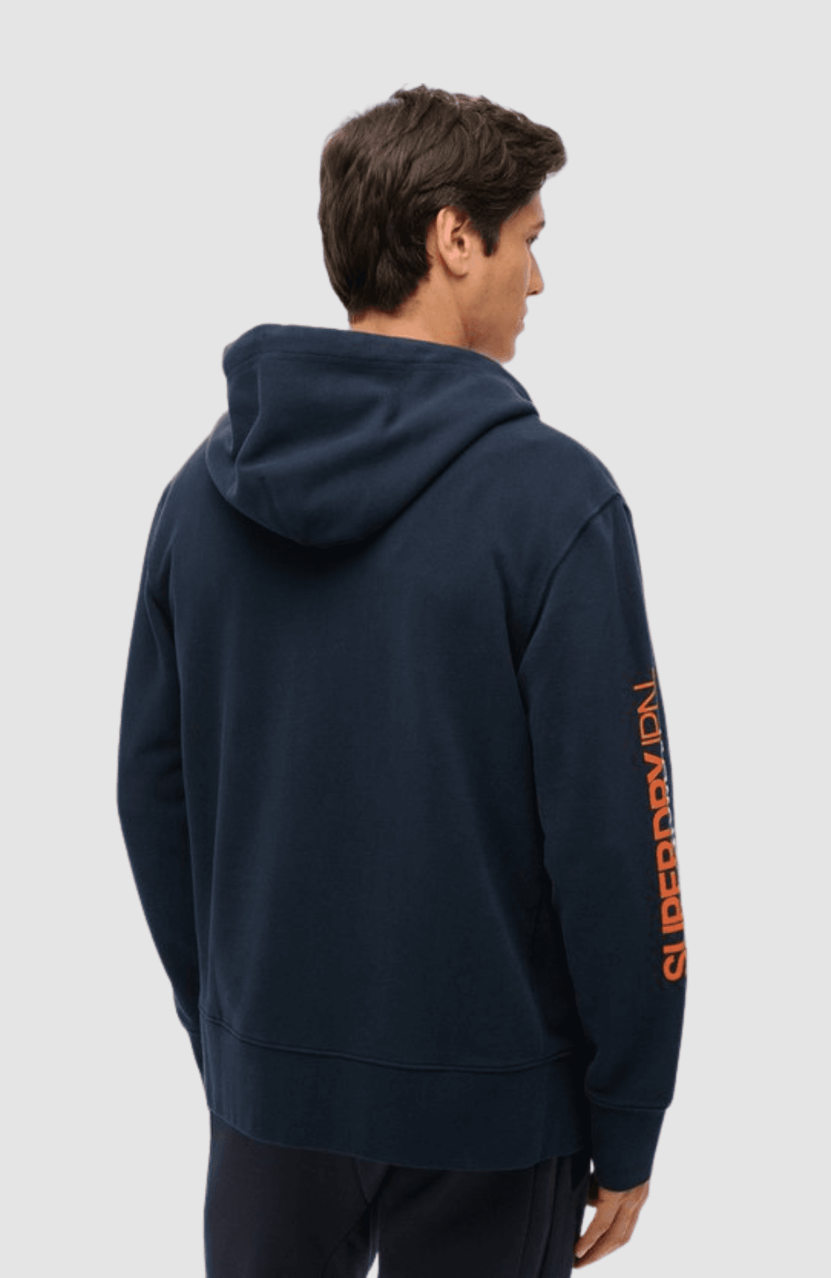 SPORTSWEAR LOGO LOOSE ZIP HOOD