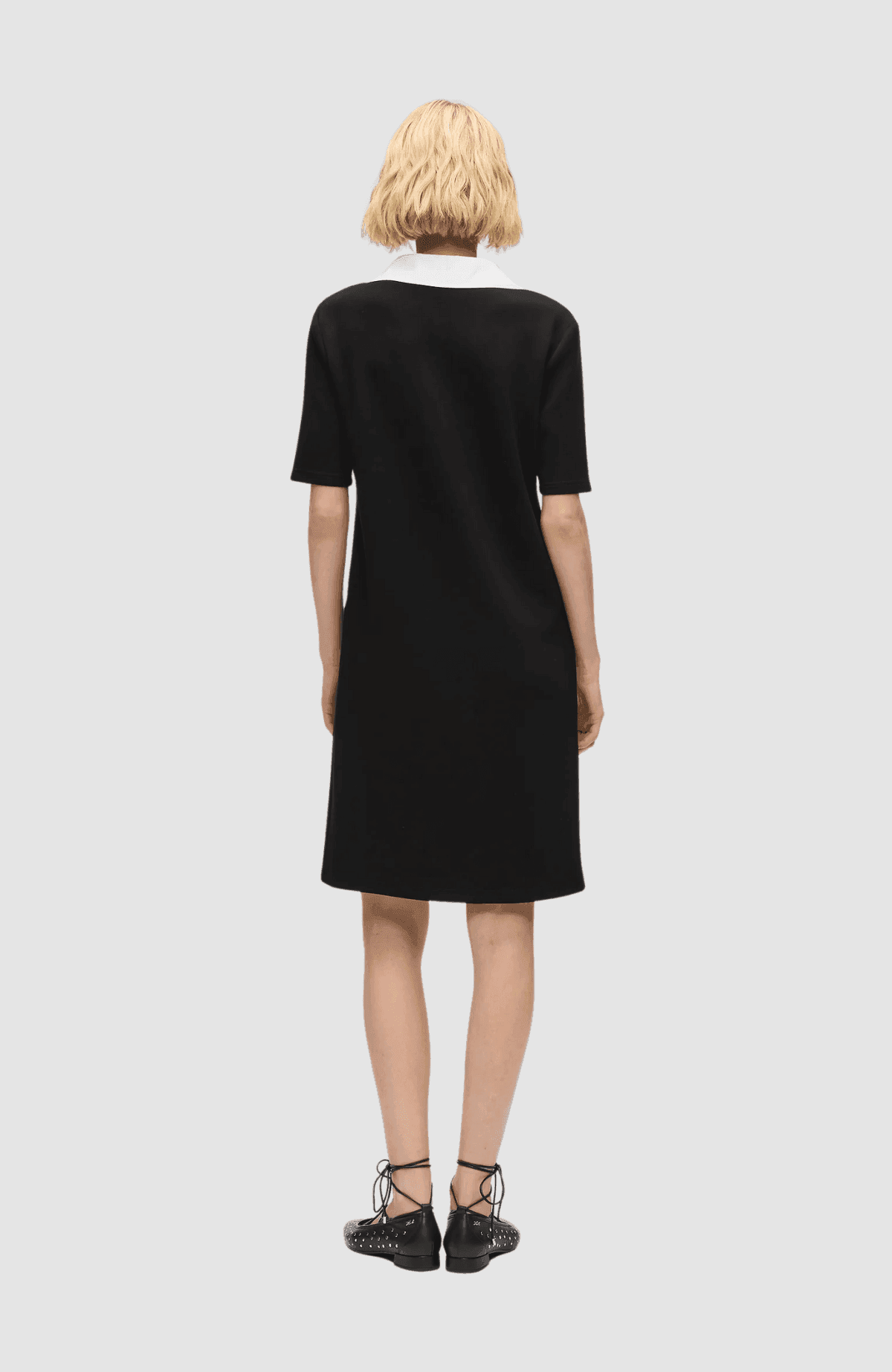 Signature Collar T-Shirt Dress
