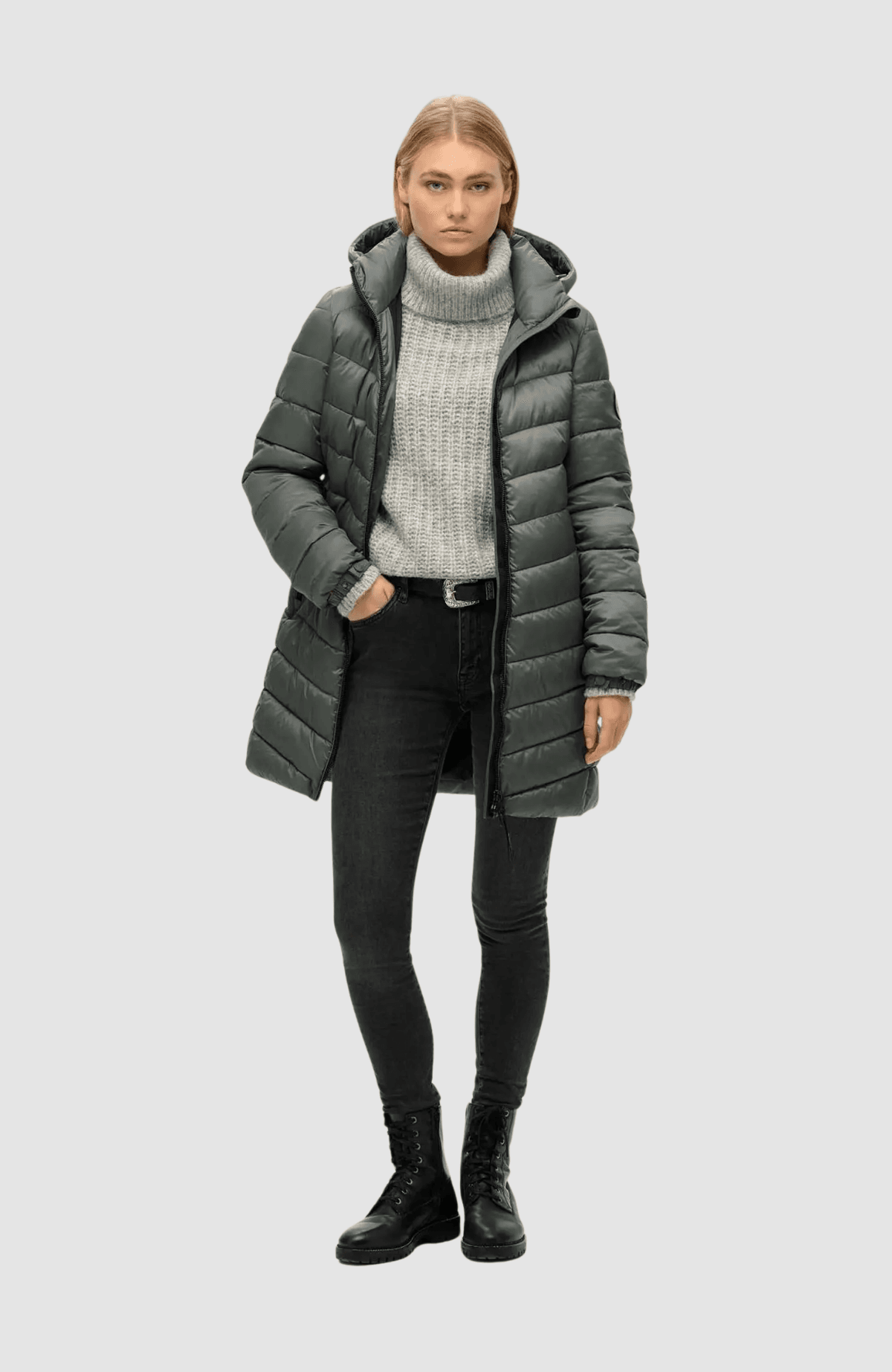 HOODED FUJI MID PADDED JACKET