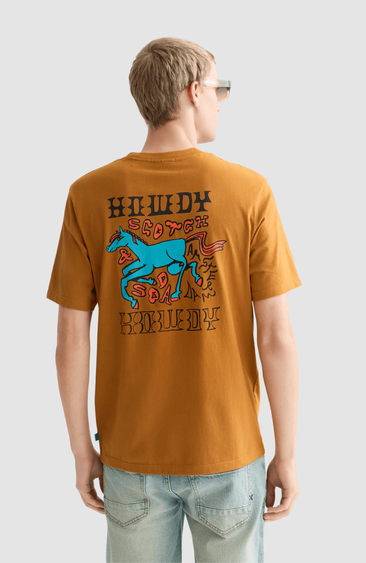 Front and back artwork regularfit Tshirt