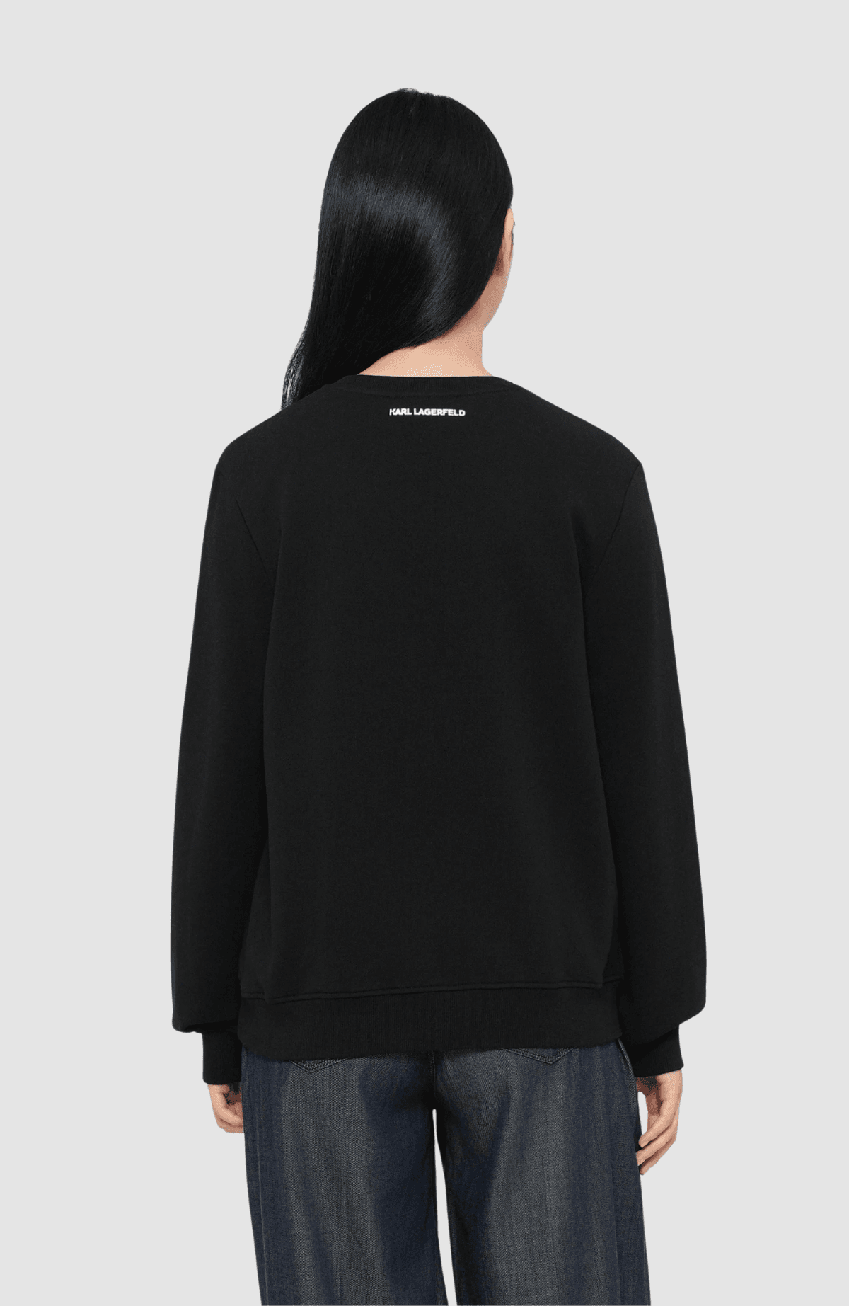 Logo Rhinestone Sweatshirt