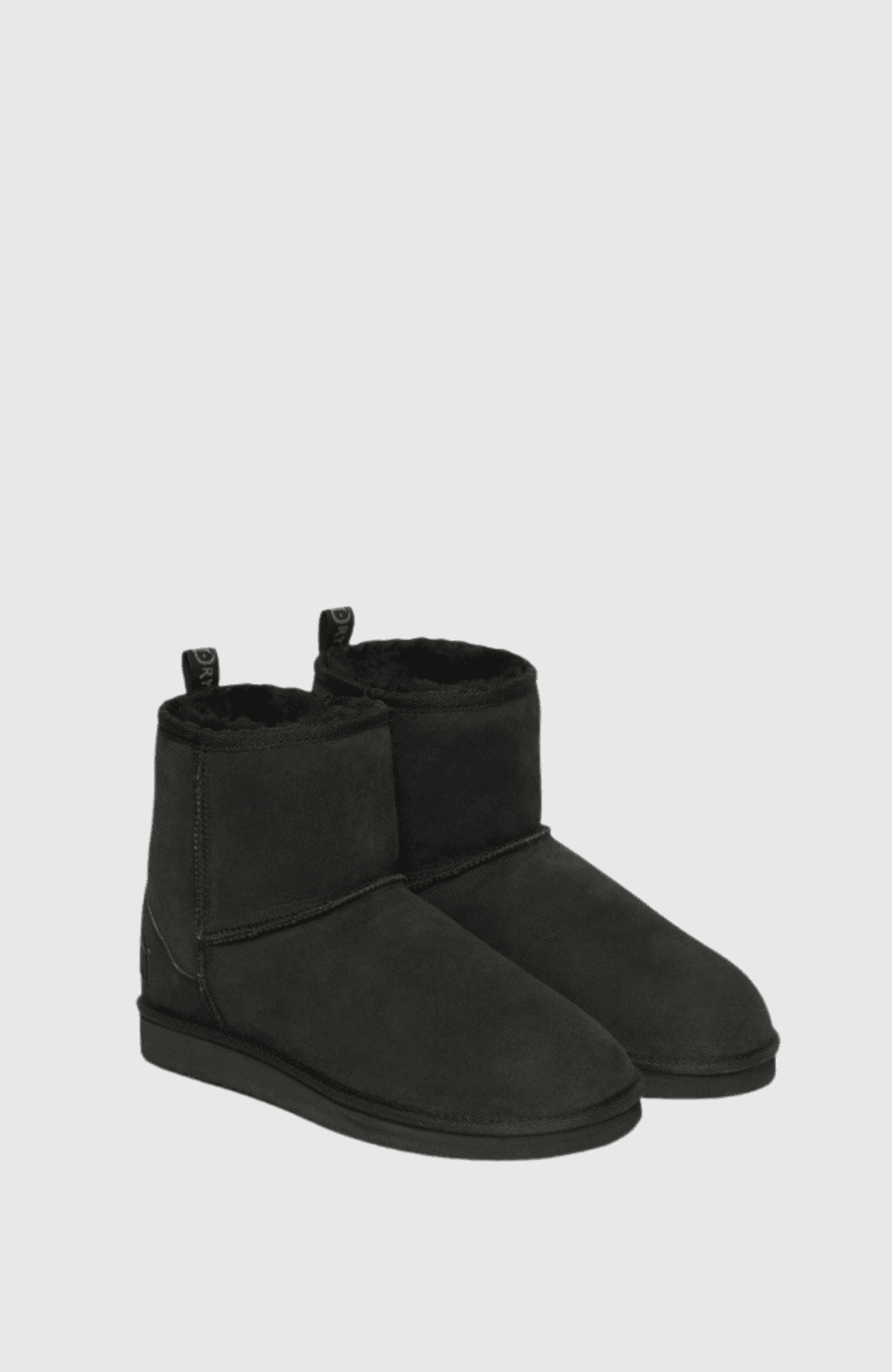 Suede Sherpa Ankle Boot