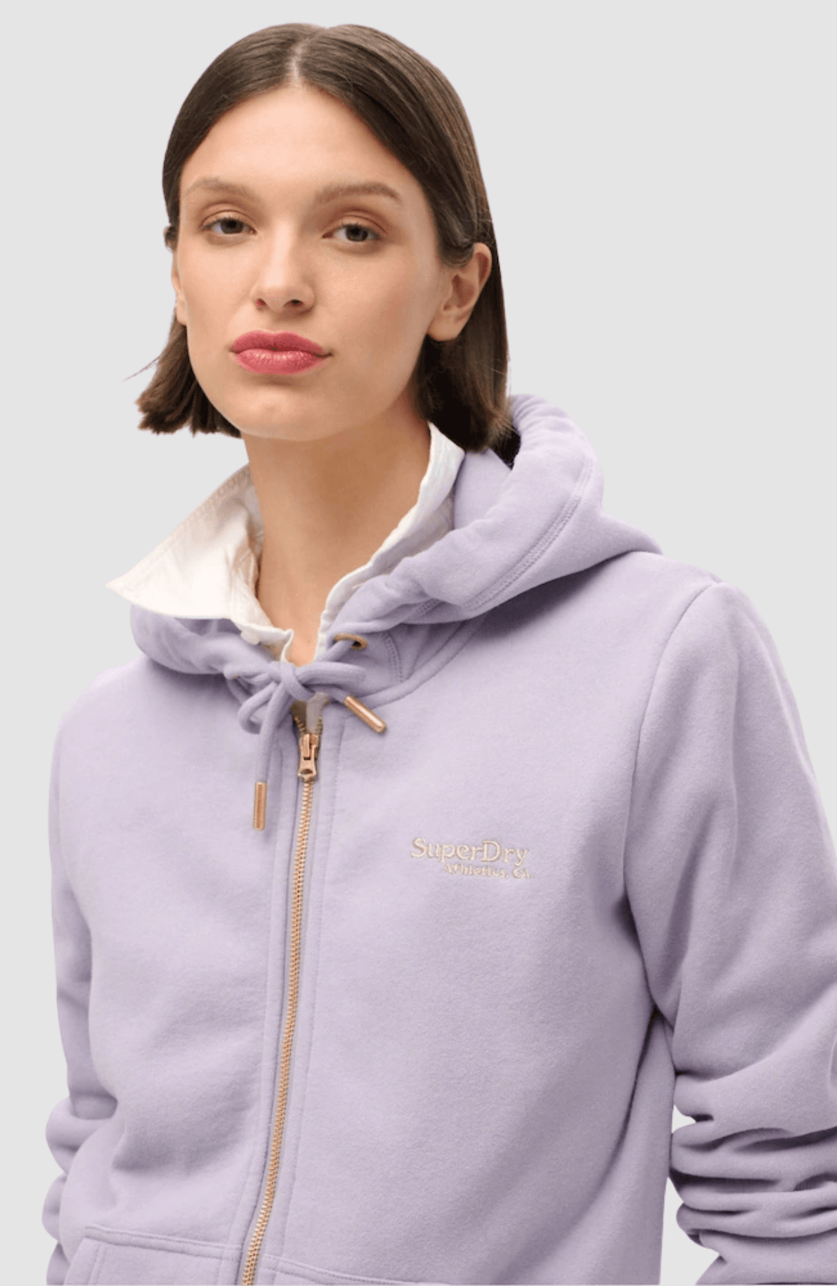 ESSENTIAL LOGO ZIP HOODIE