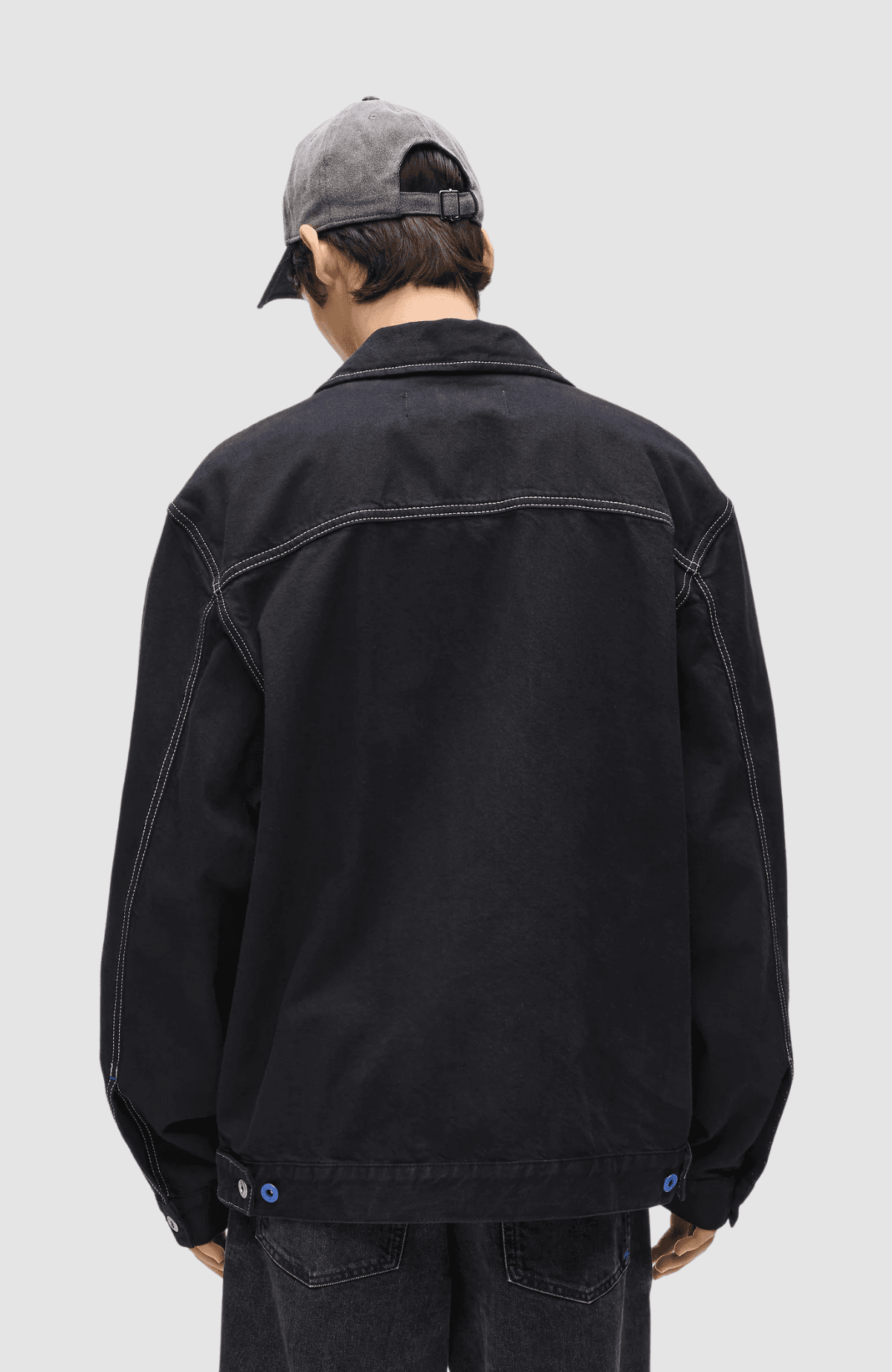 KLJ Contrast Stitch Jacket