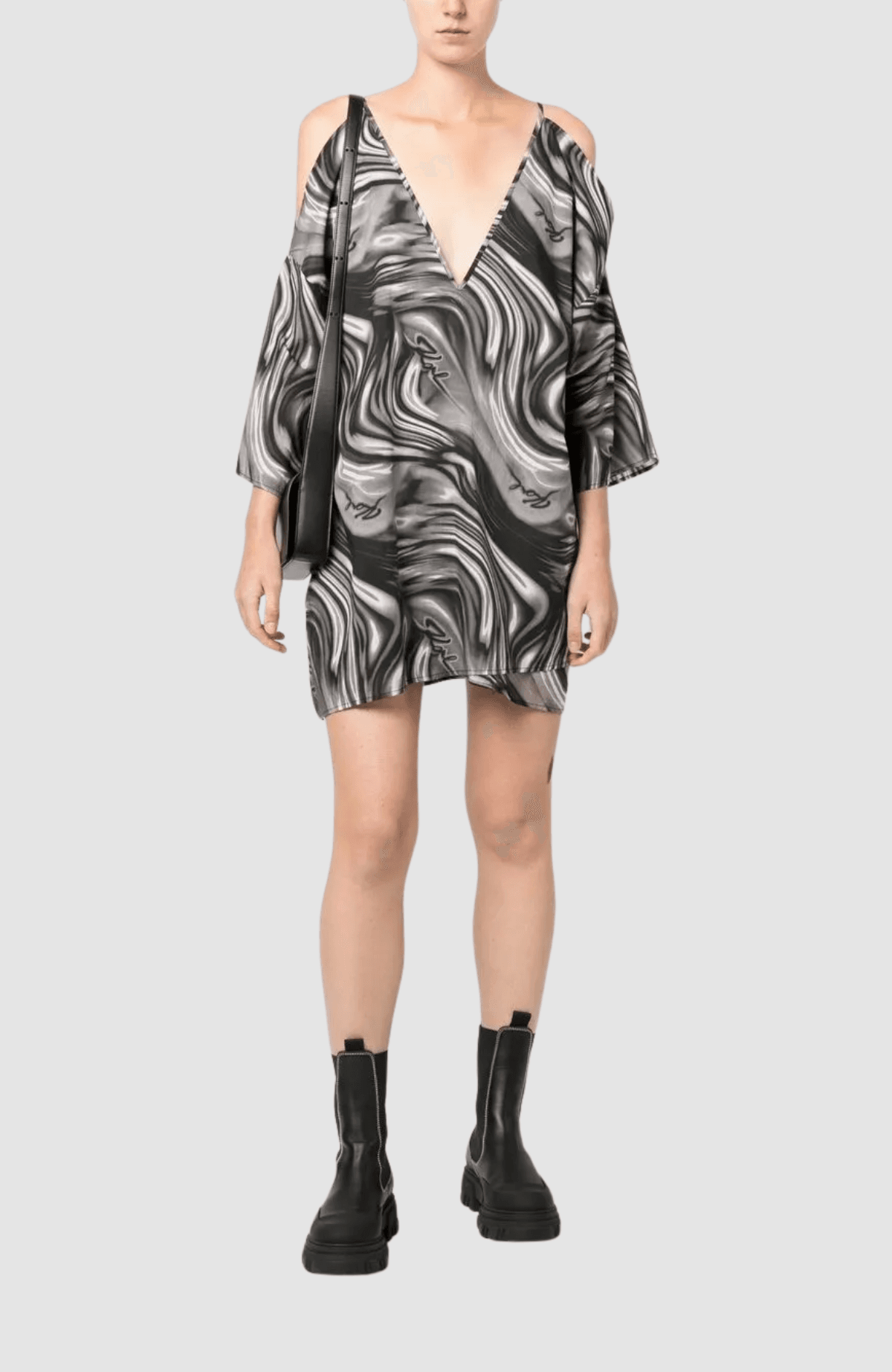Multicolour Print Kaftan