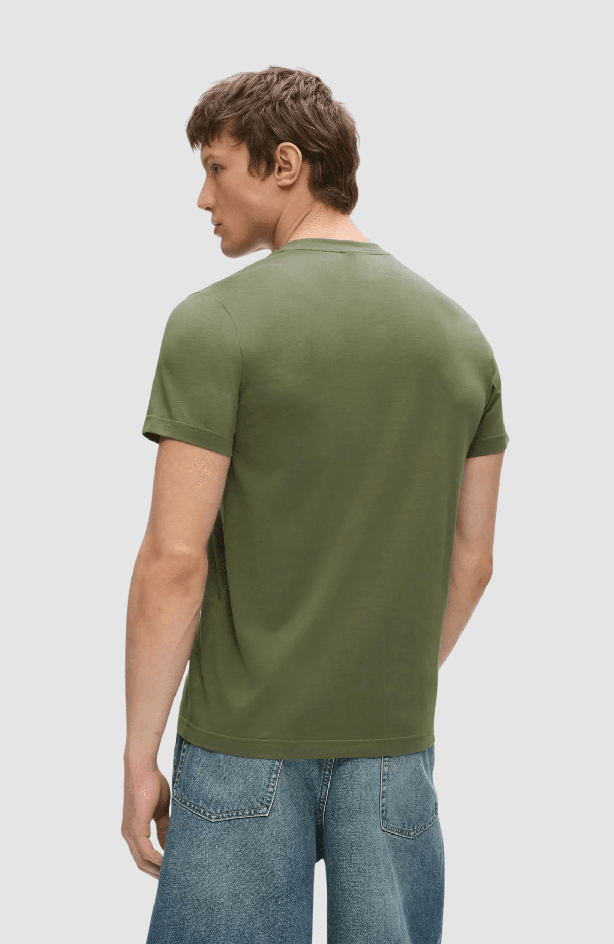 Klj Slim Stripes Logo Tee
