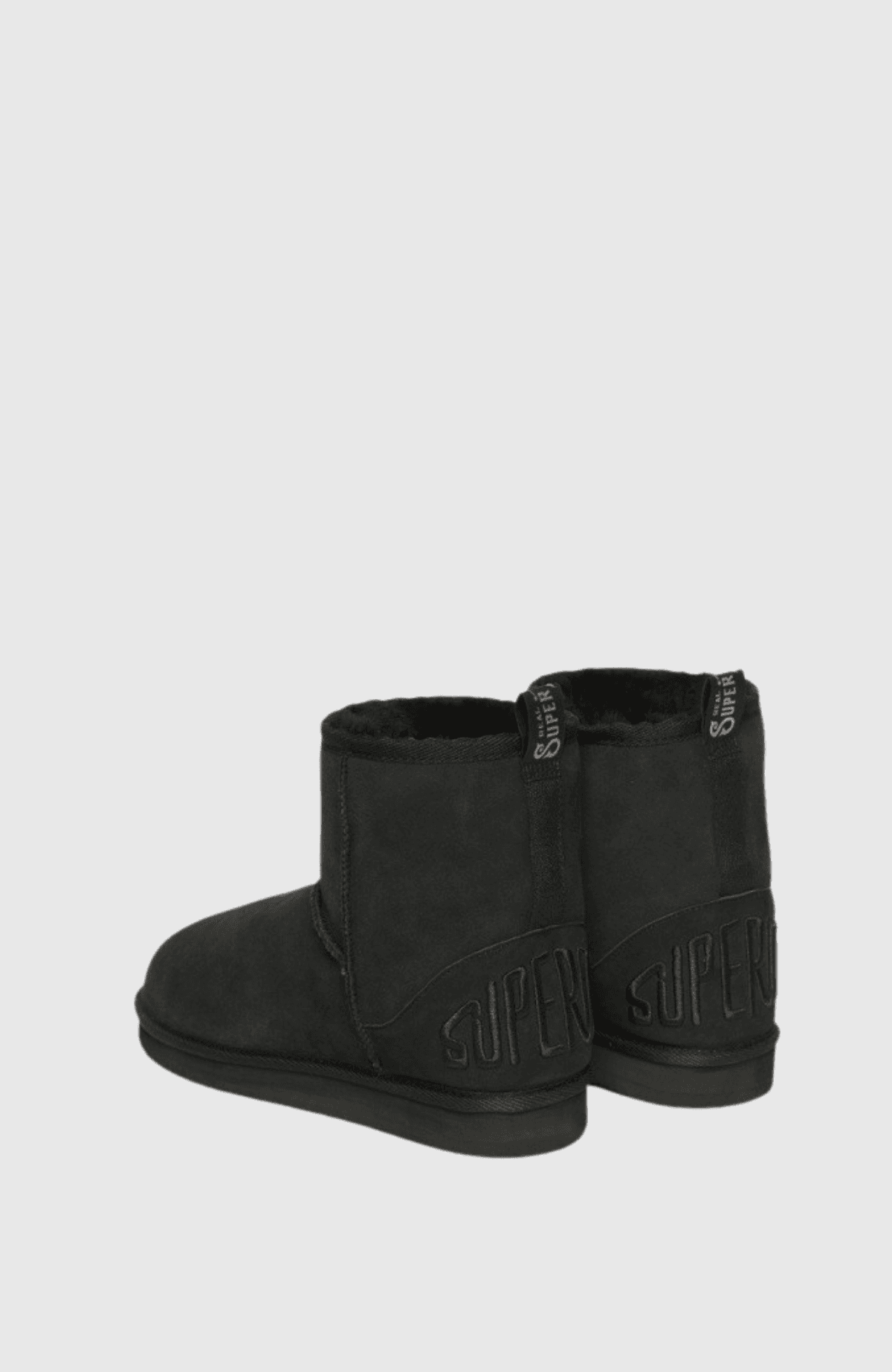 Suede Sherpa Ankle Boot