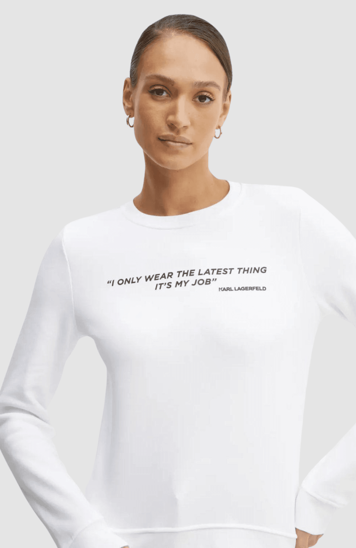 Karl Quote Sweatshirt