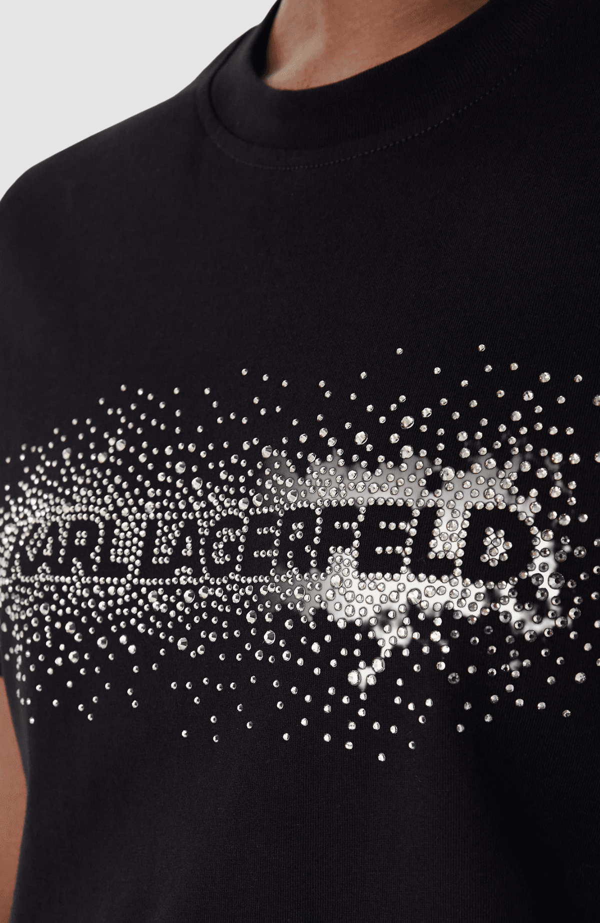 Logo Rhinestone T-Shirt