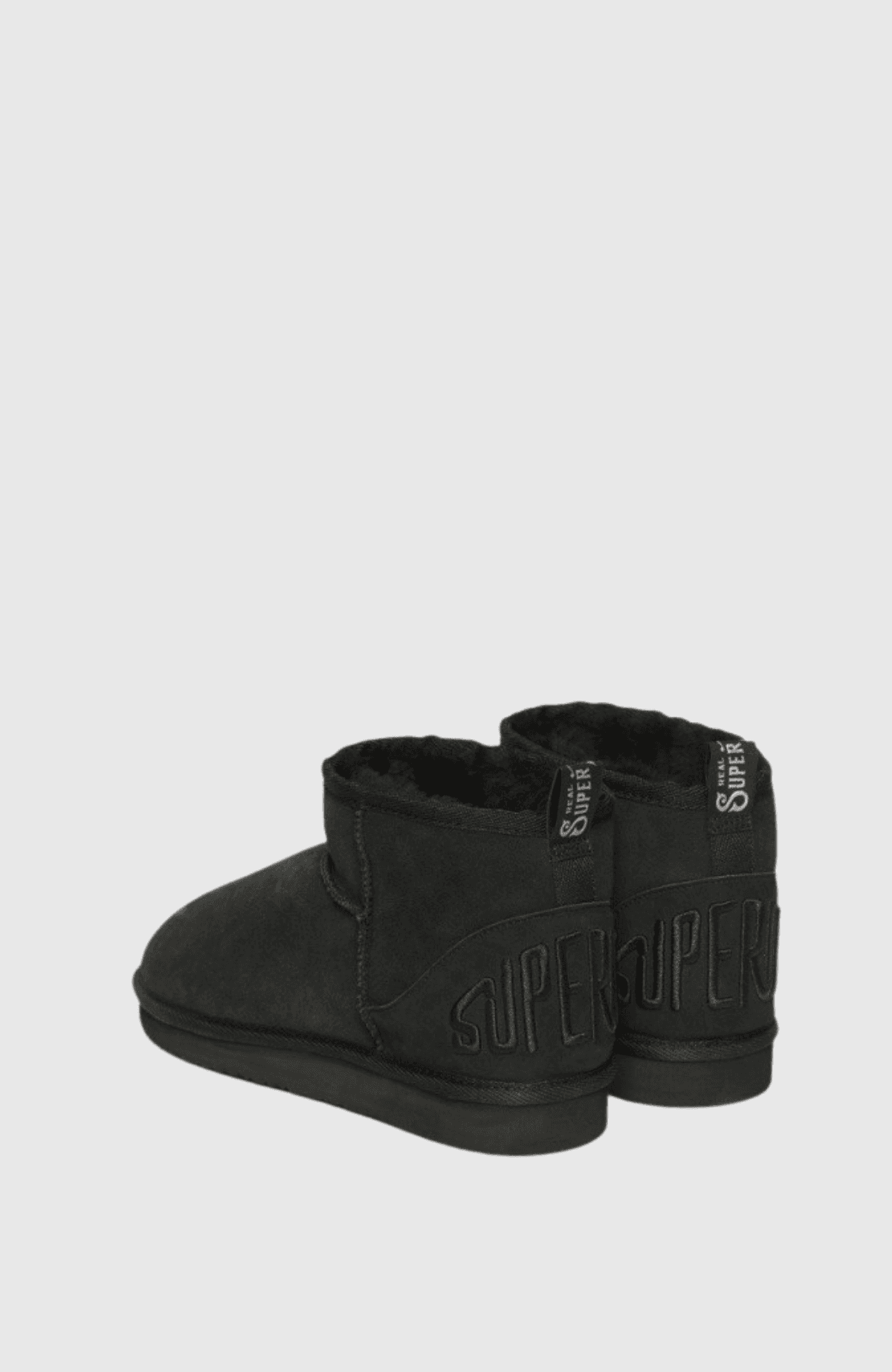 Suede Sherpa Mini Boot