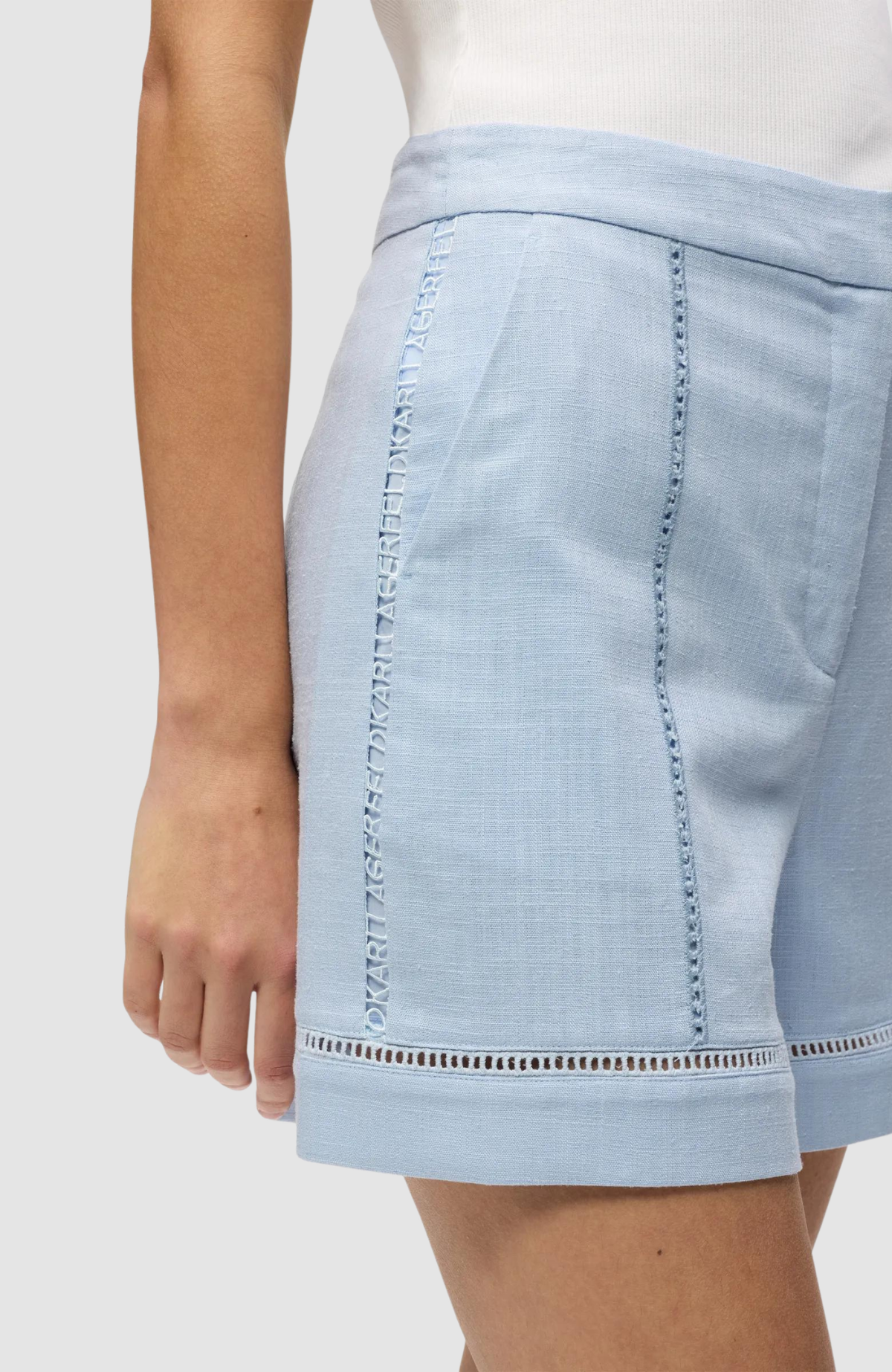 Embroidery Detail Shorts