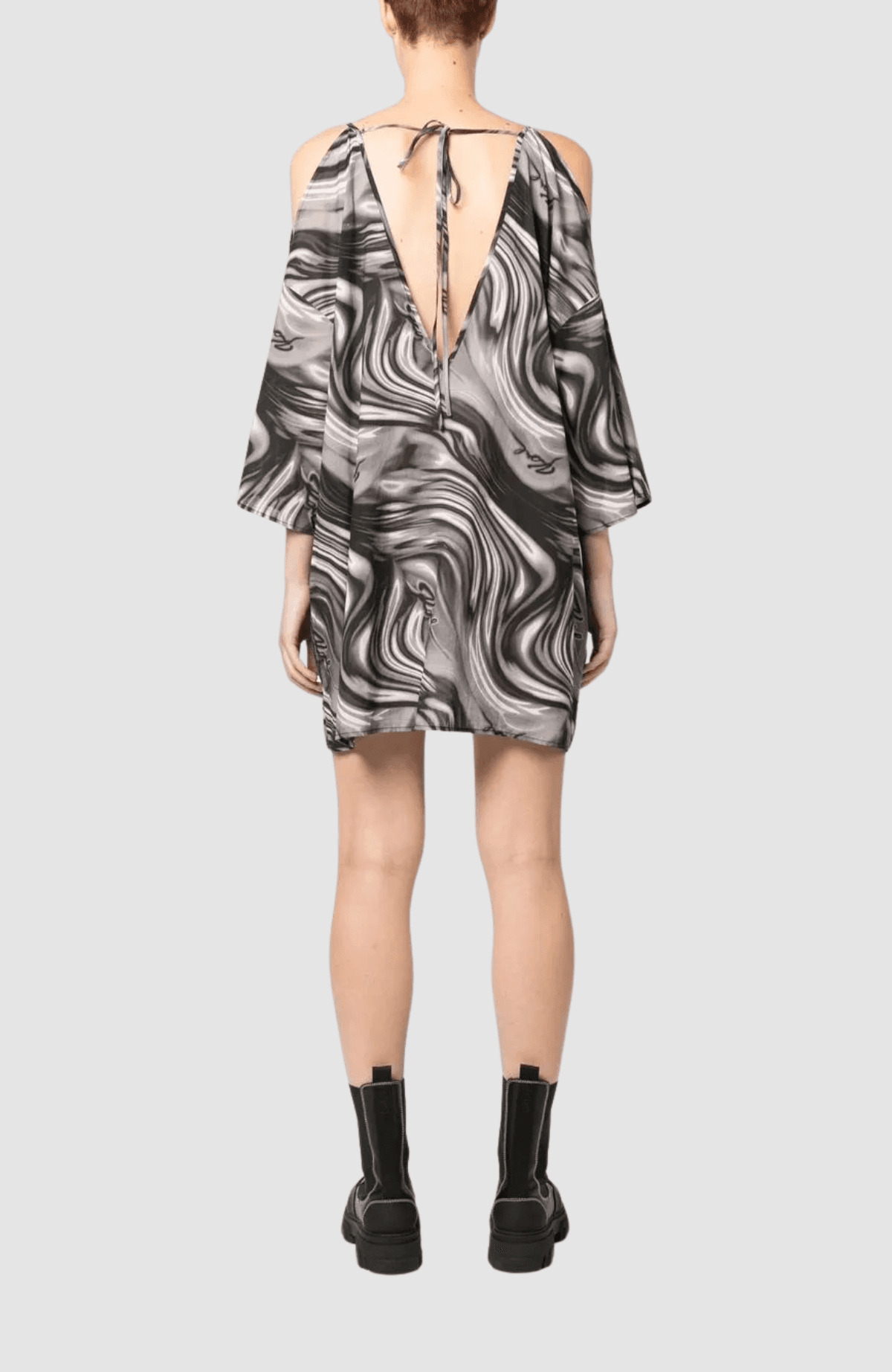 Multicolour Print Kaftan