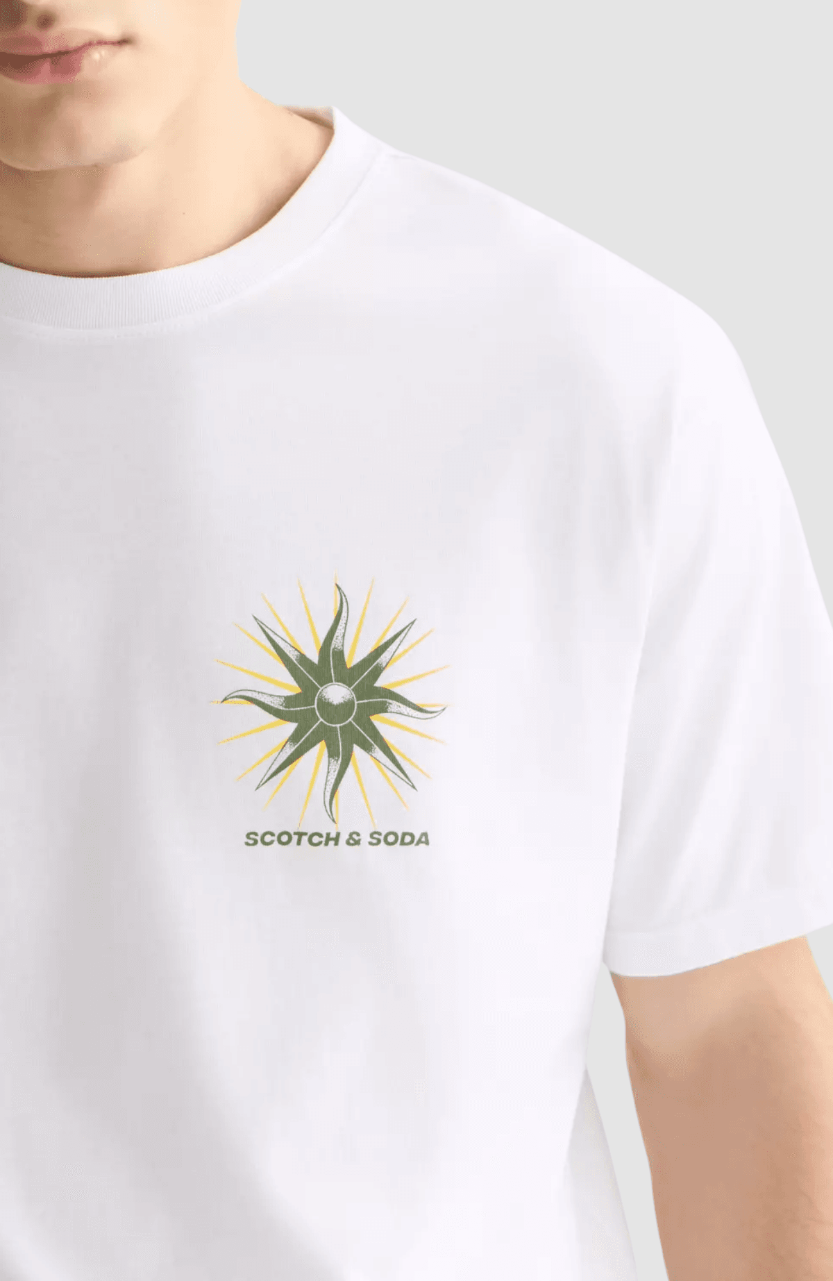 Front and back artwork regularfit Tshirt