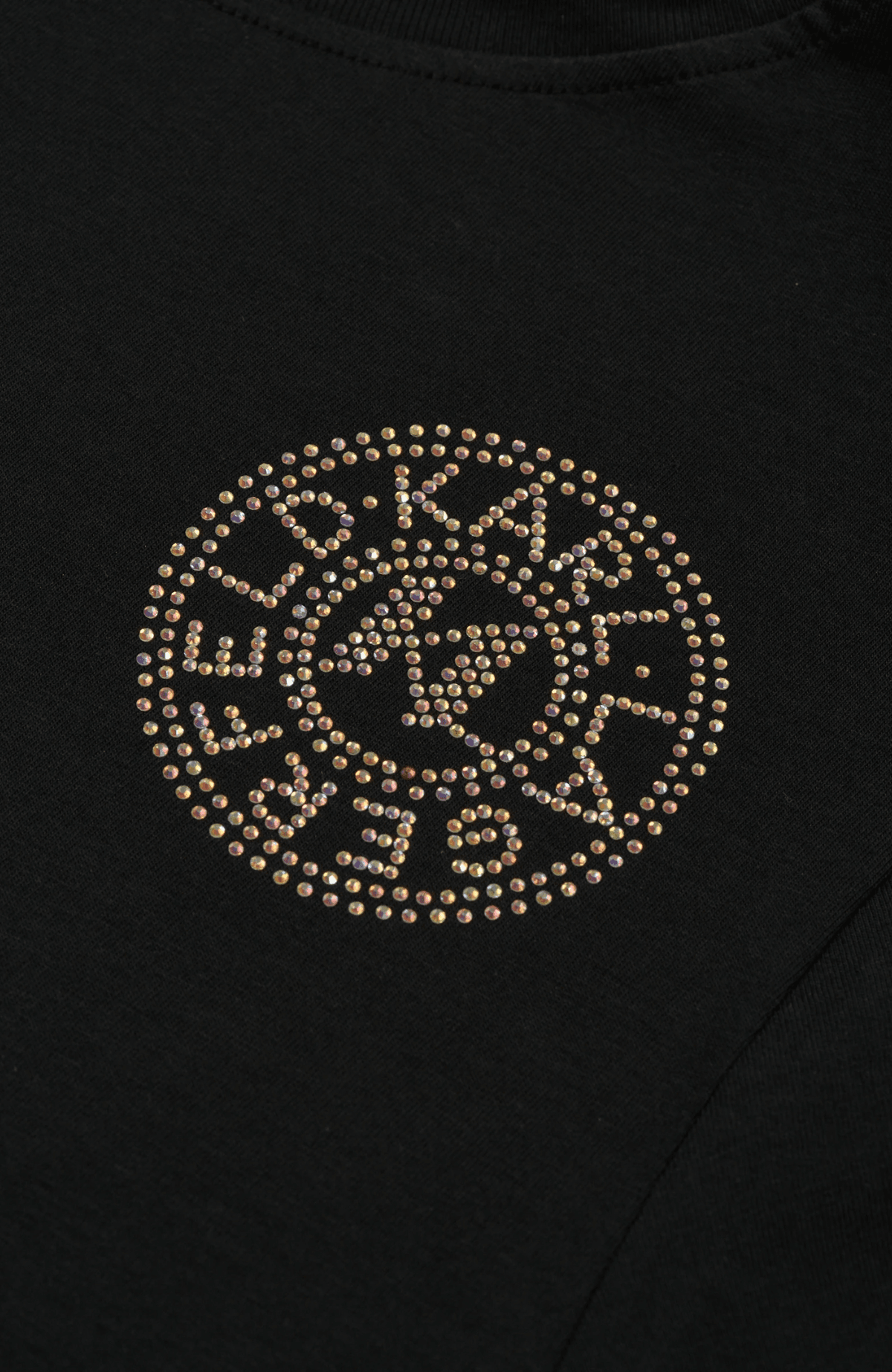 Rhinestone Logo Fashion Tee