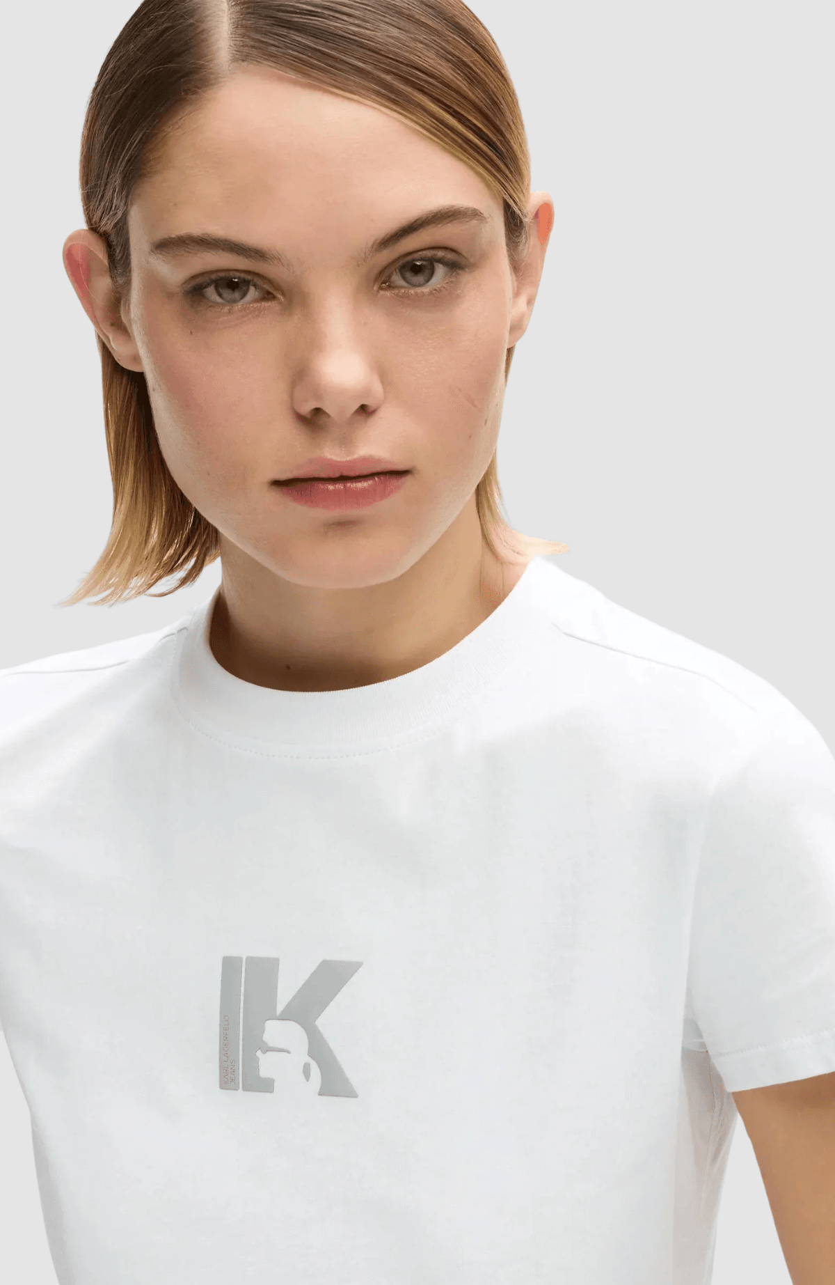 KLJ Slim Ss K Logo Tee