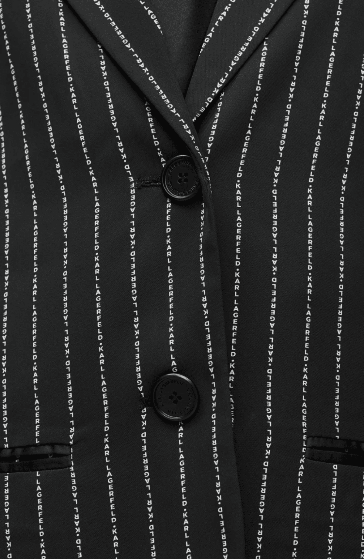 Elongated Pinstripe Gilet