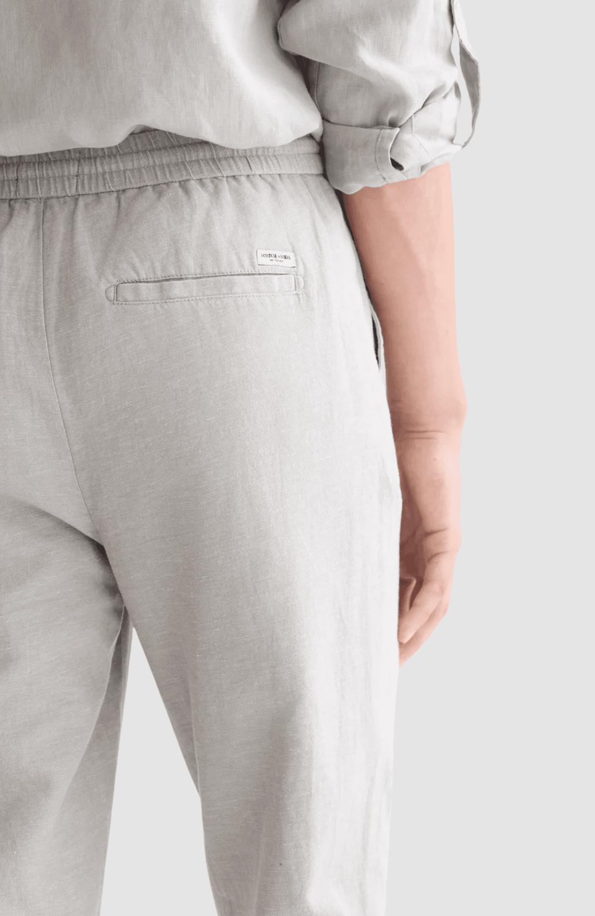 Seasonal core Warren cottonlinen twill jogger