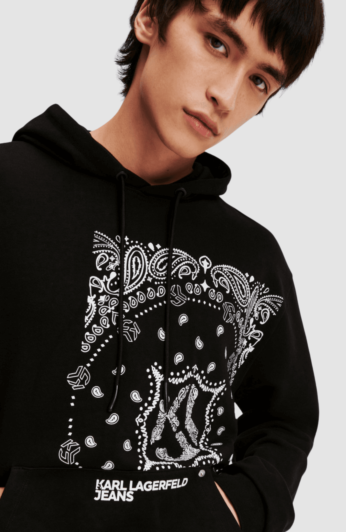 KLJ Regular Bandana Hoodie
