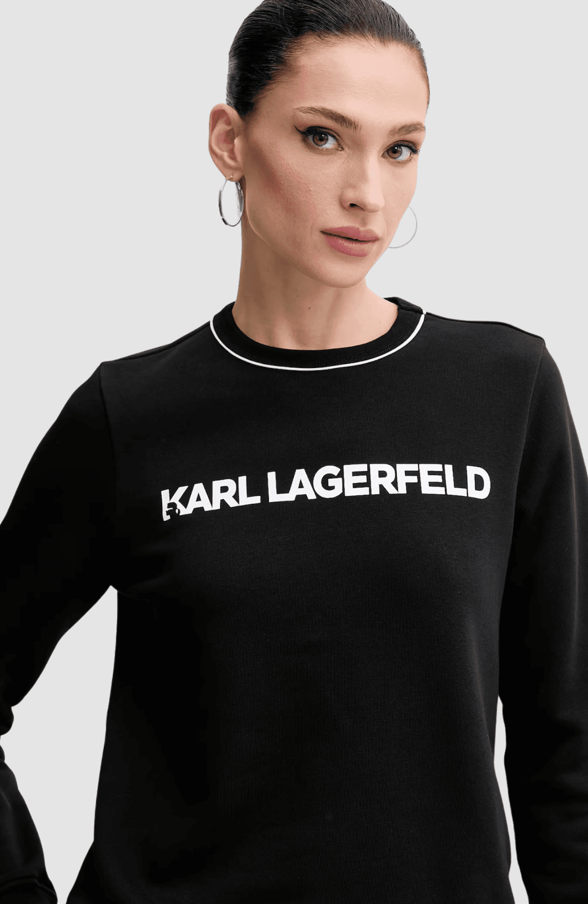 Logo Piping Sweatshirt