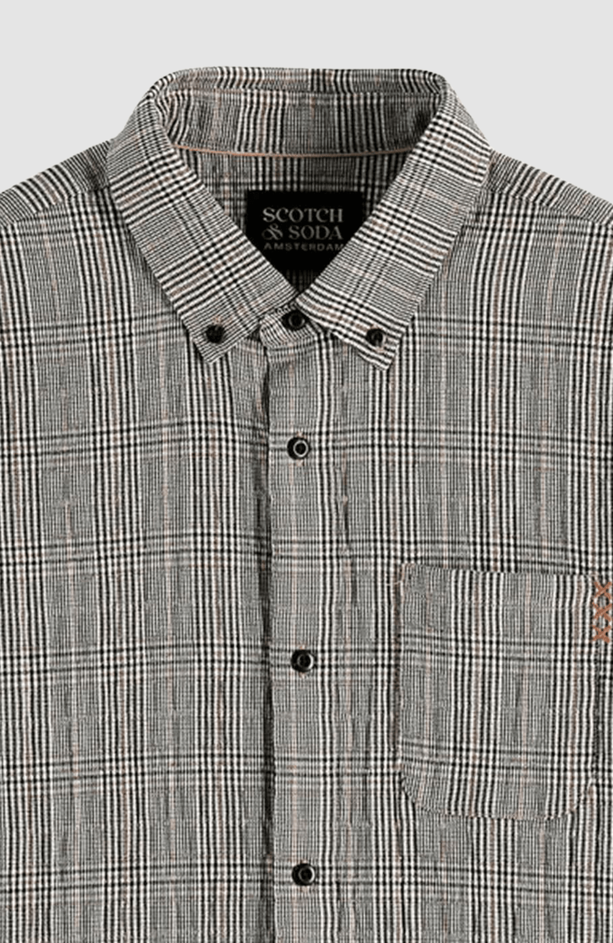 Seersucker Glen Check Shirt