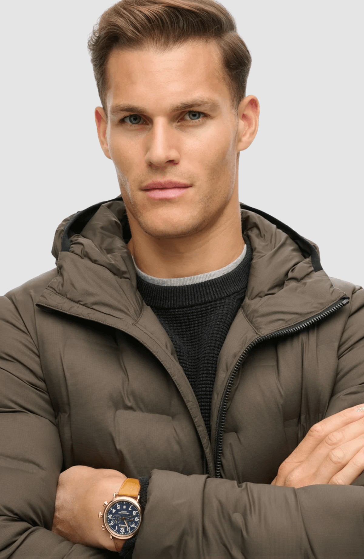 Hooded Quilted Puffer Coat