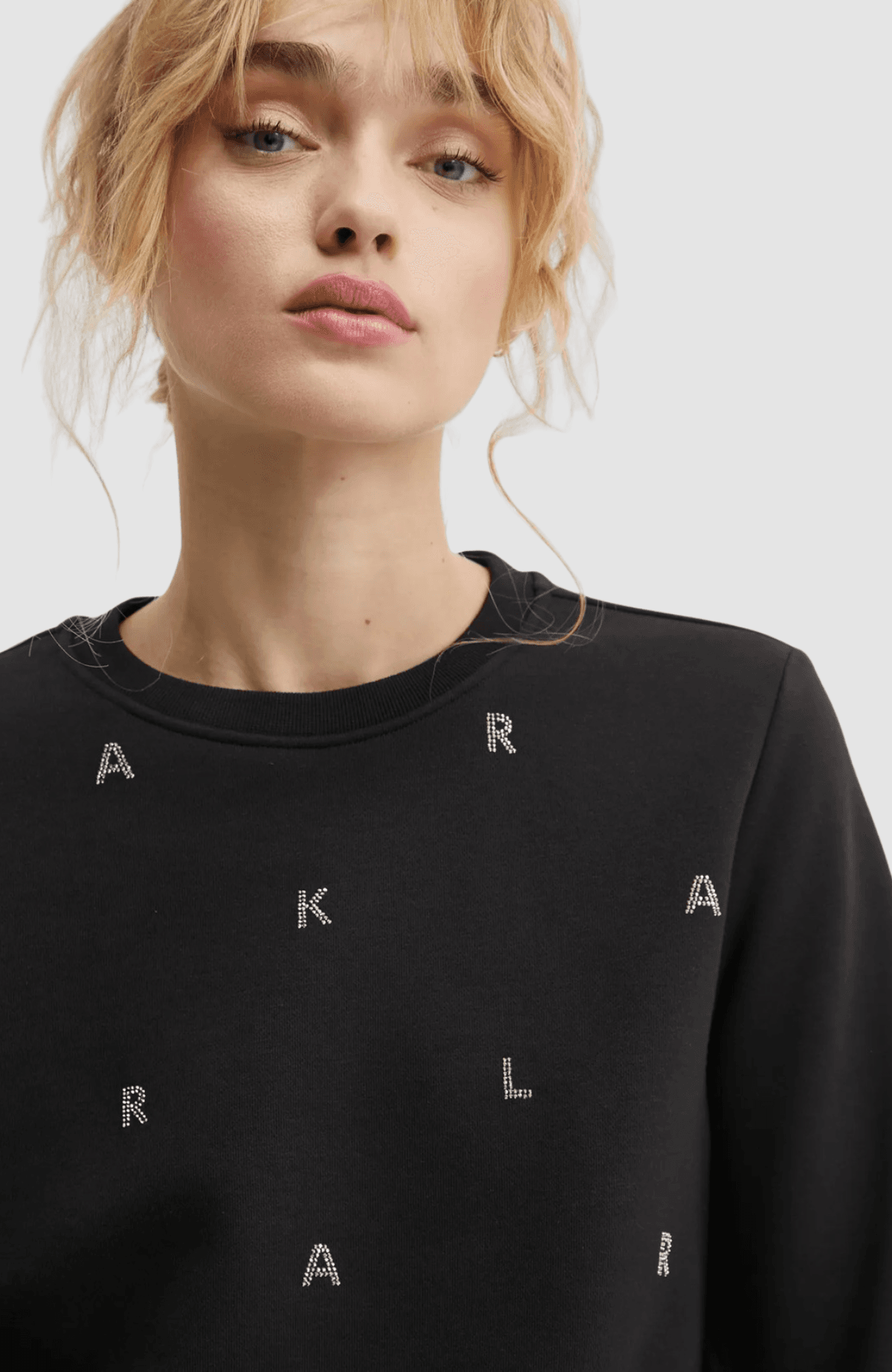 Rhinestone Karl Sweatshirt