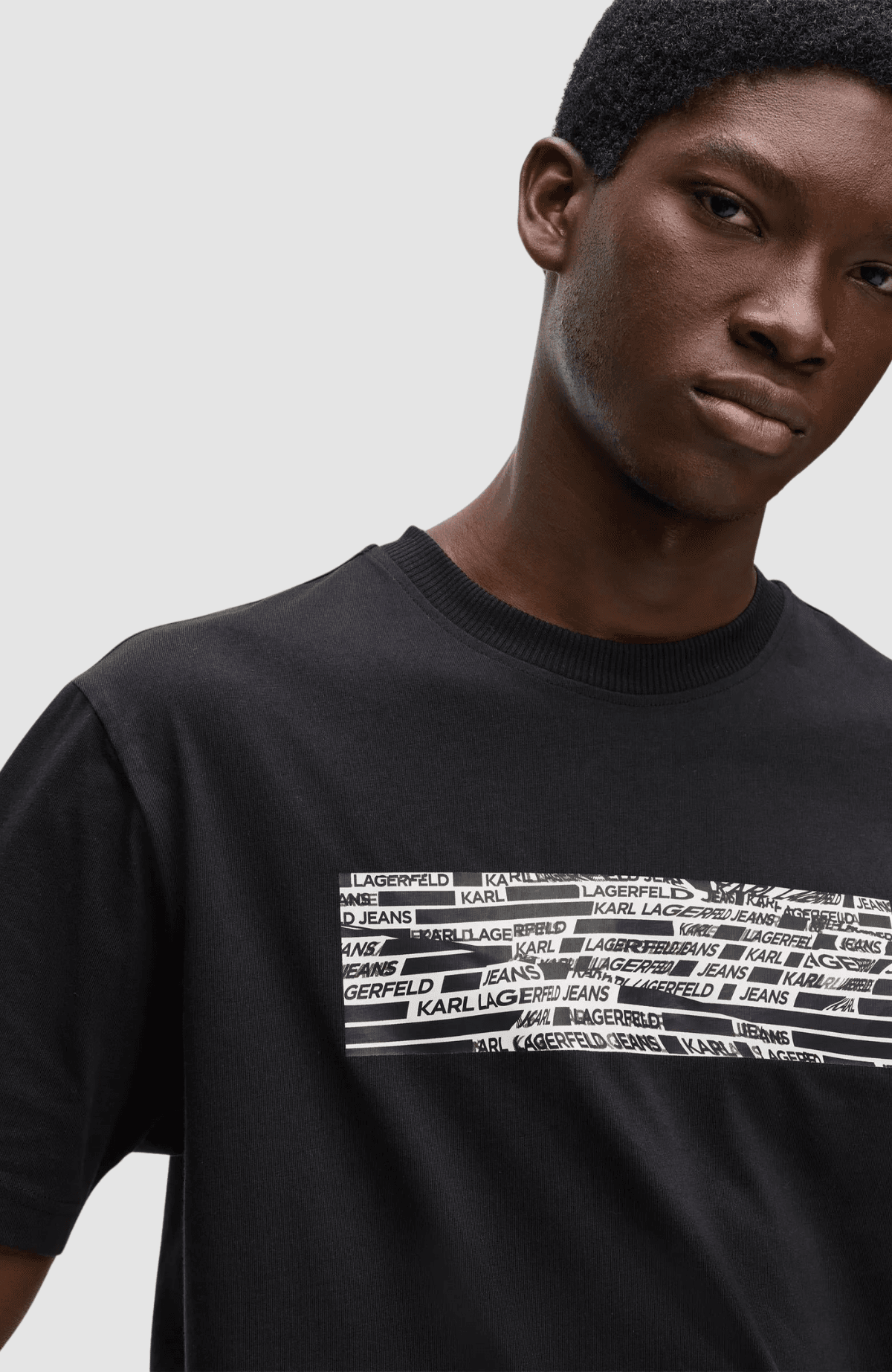 KLJ Reg Ss Tape Logo Tee