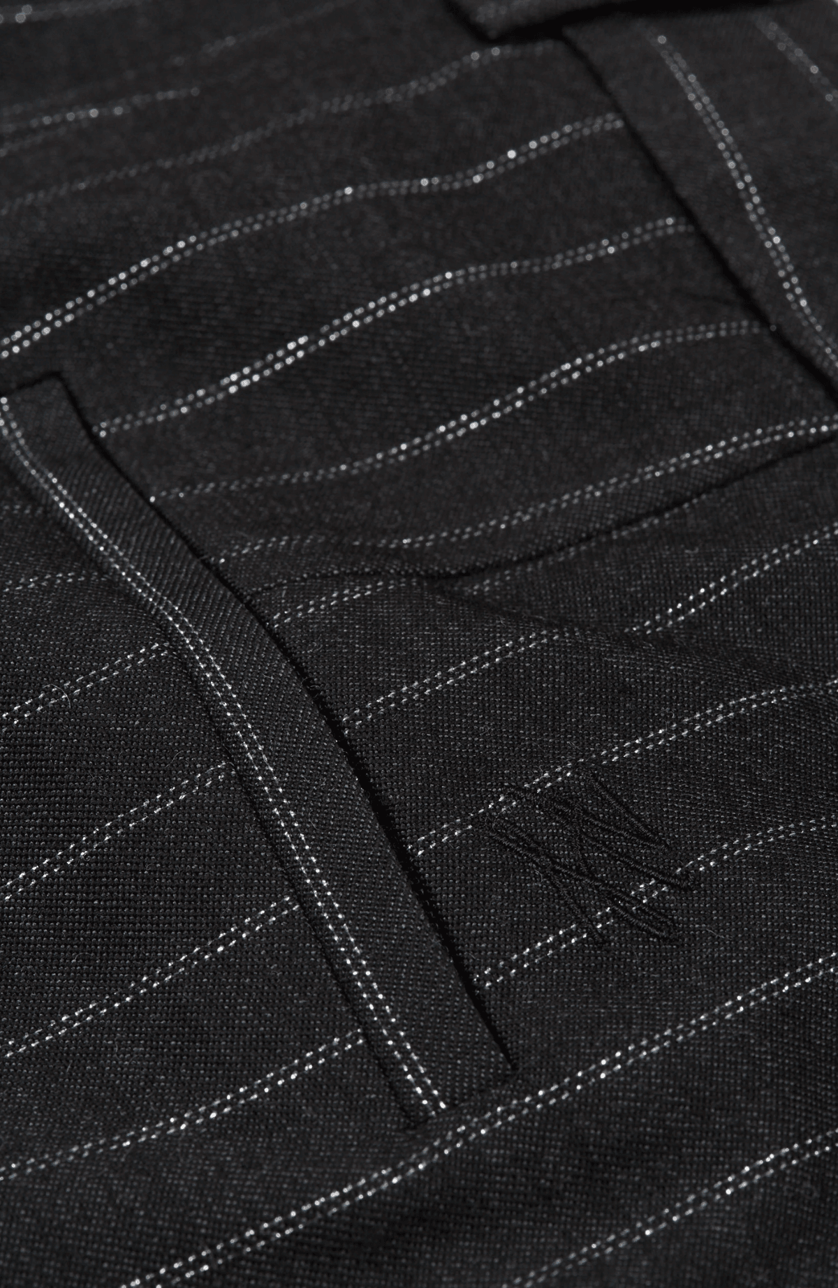 Pinstripe Tailored Shorts
