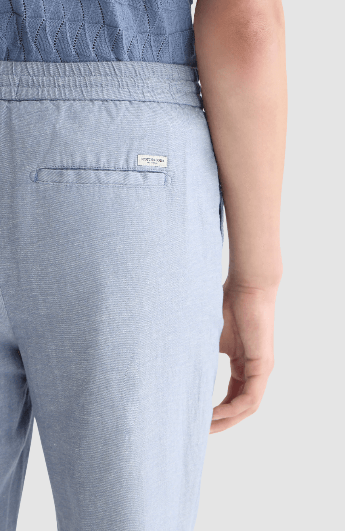 Seasonal core Warren cottonlinen twill jogger
