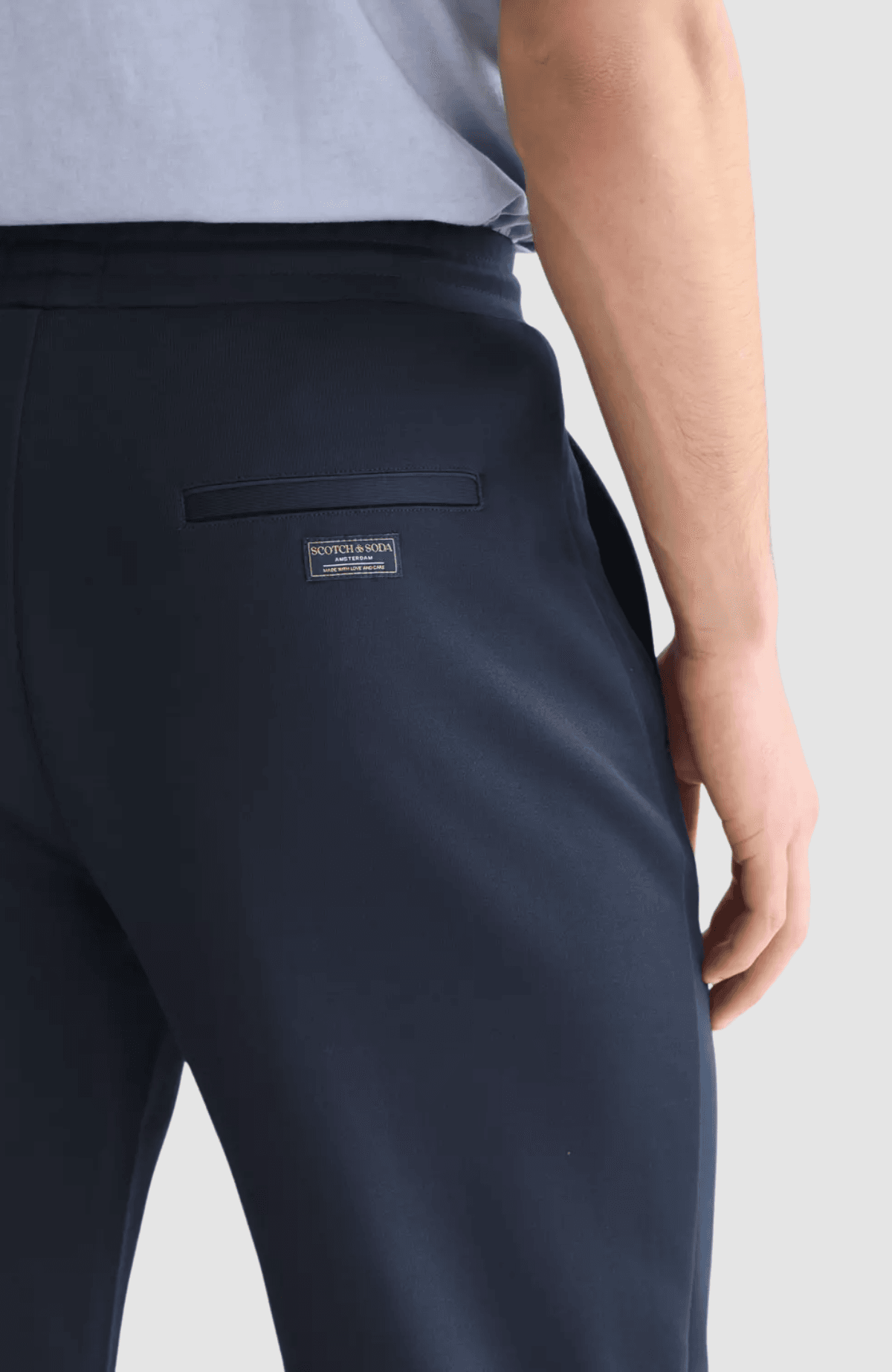 Interlock relaxed straightfit track pant