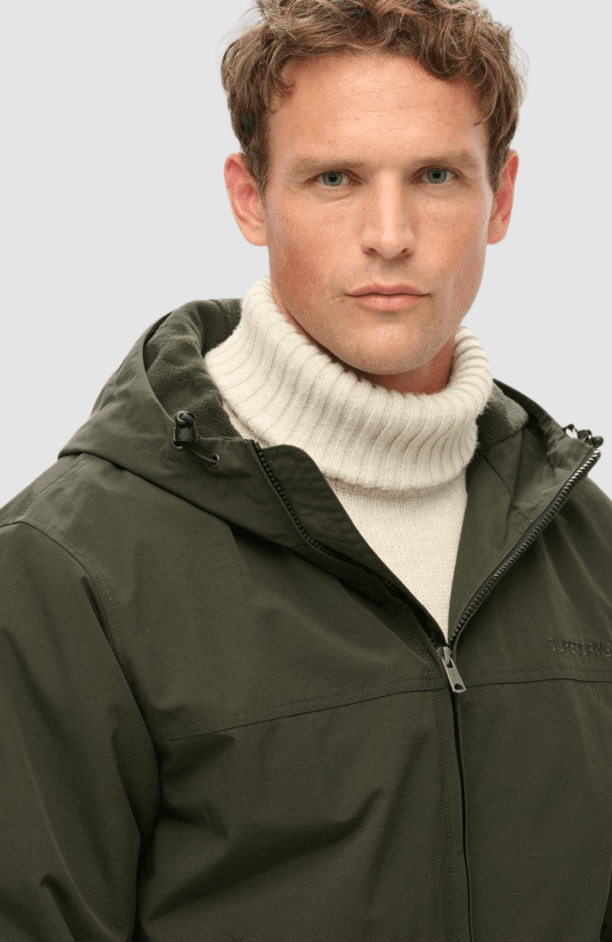 Surplus Nylon Hooded Bomber