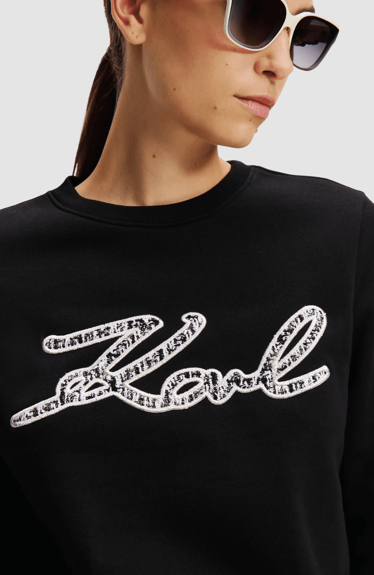 BOUCLE KARL SIGNATURE SWEAT