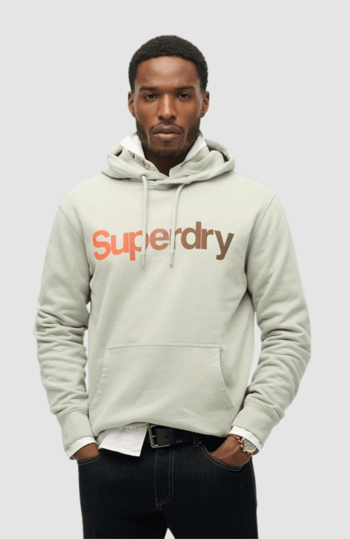 CORE LOGO FADE LOOSE HOOD