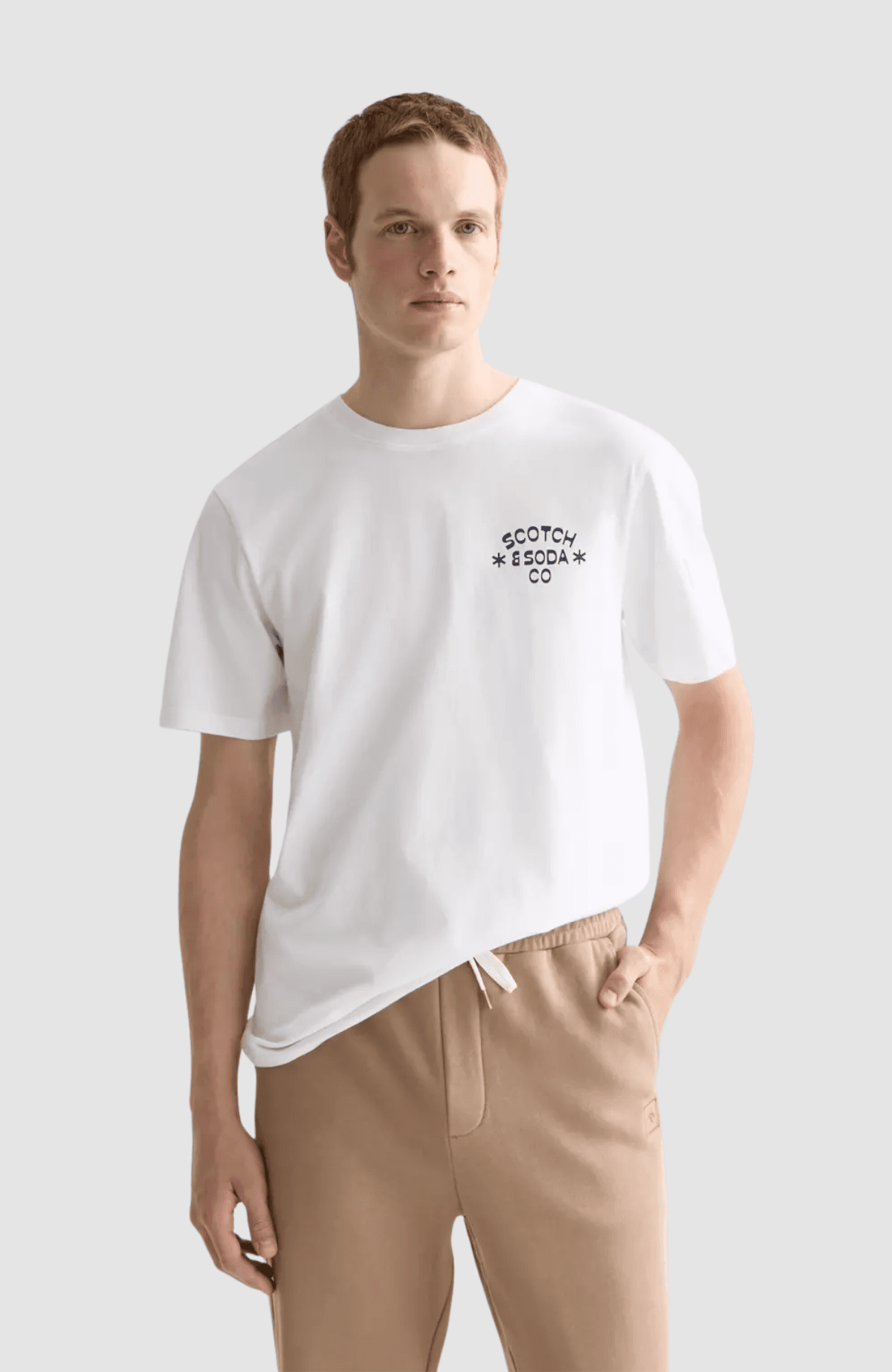 Chest artwork regular-fit T-shirt