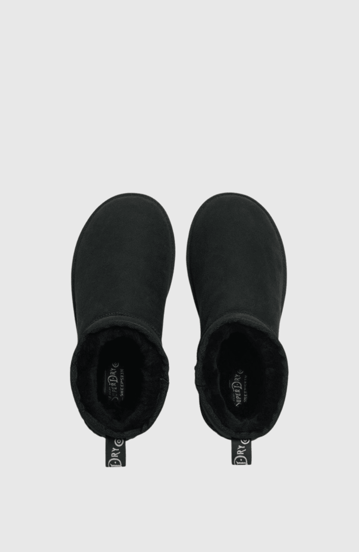 Suede Sherpa Mini Boot