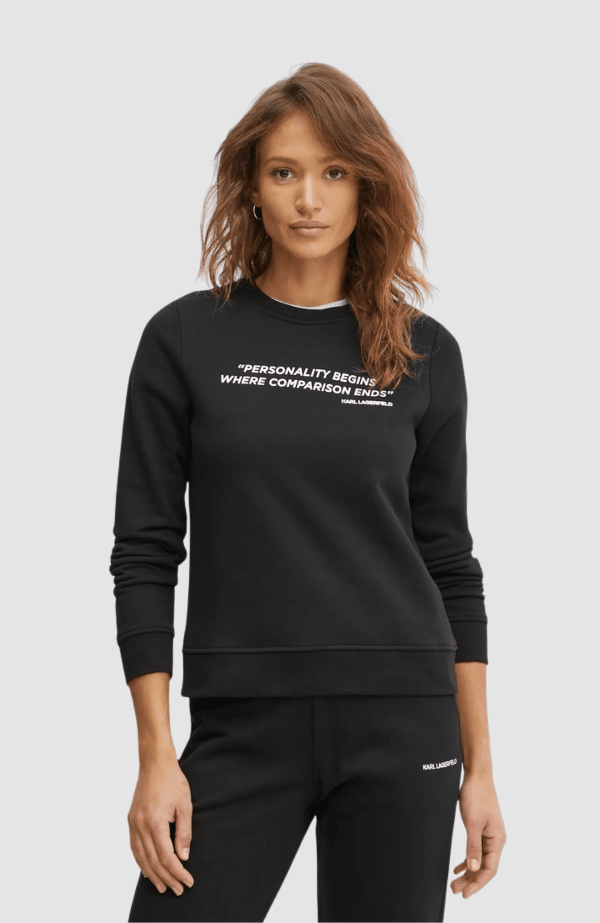 Karl Quote Sweatshirt