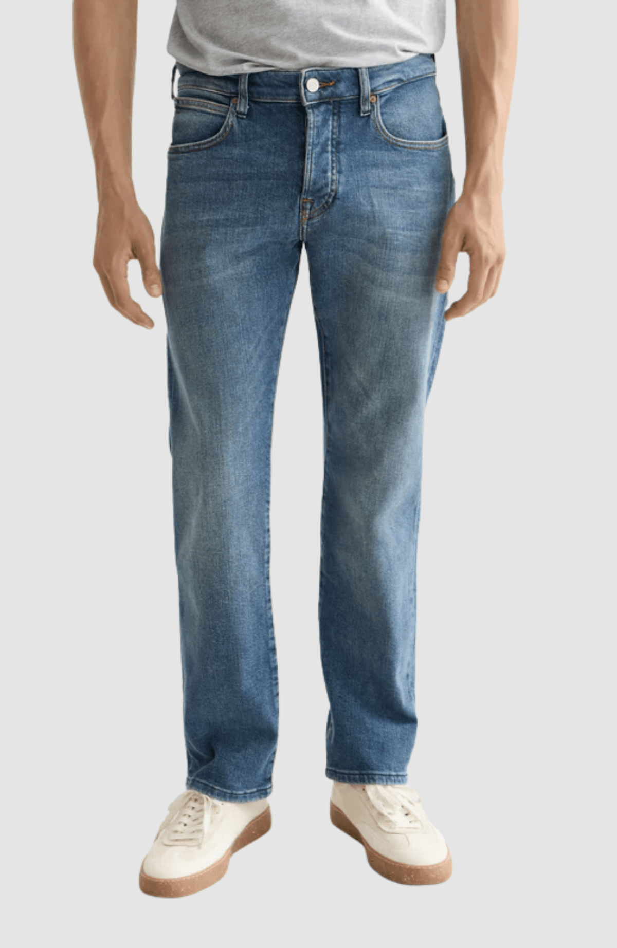 Core The Zee Straight Fit Jeans — Blue Moves