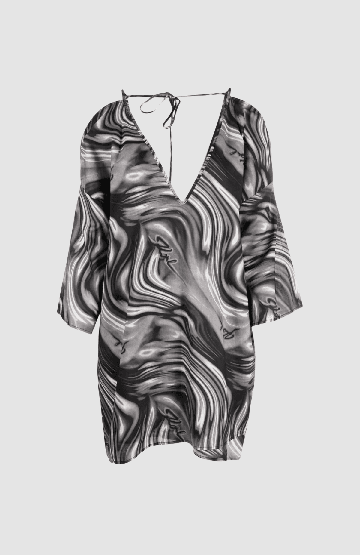 Multicolour Print Kaftan