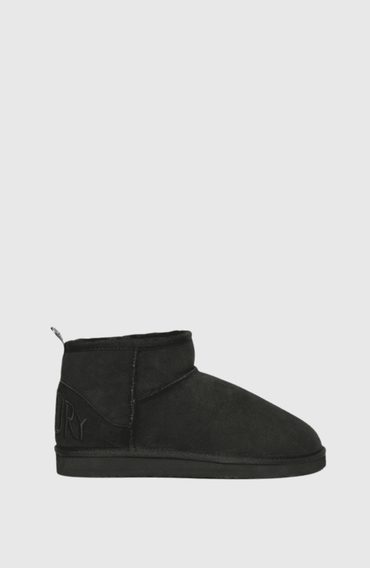 Suede Sherpa Mini Boot